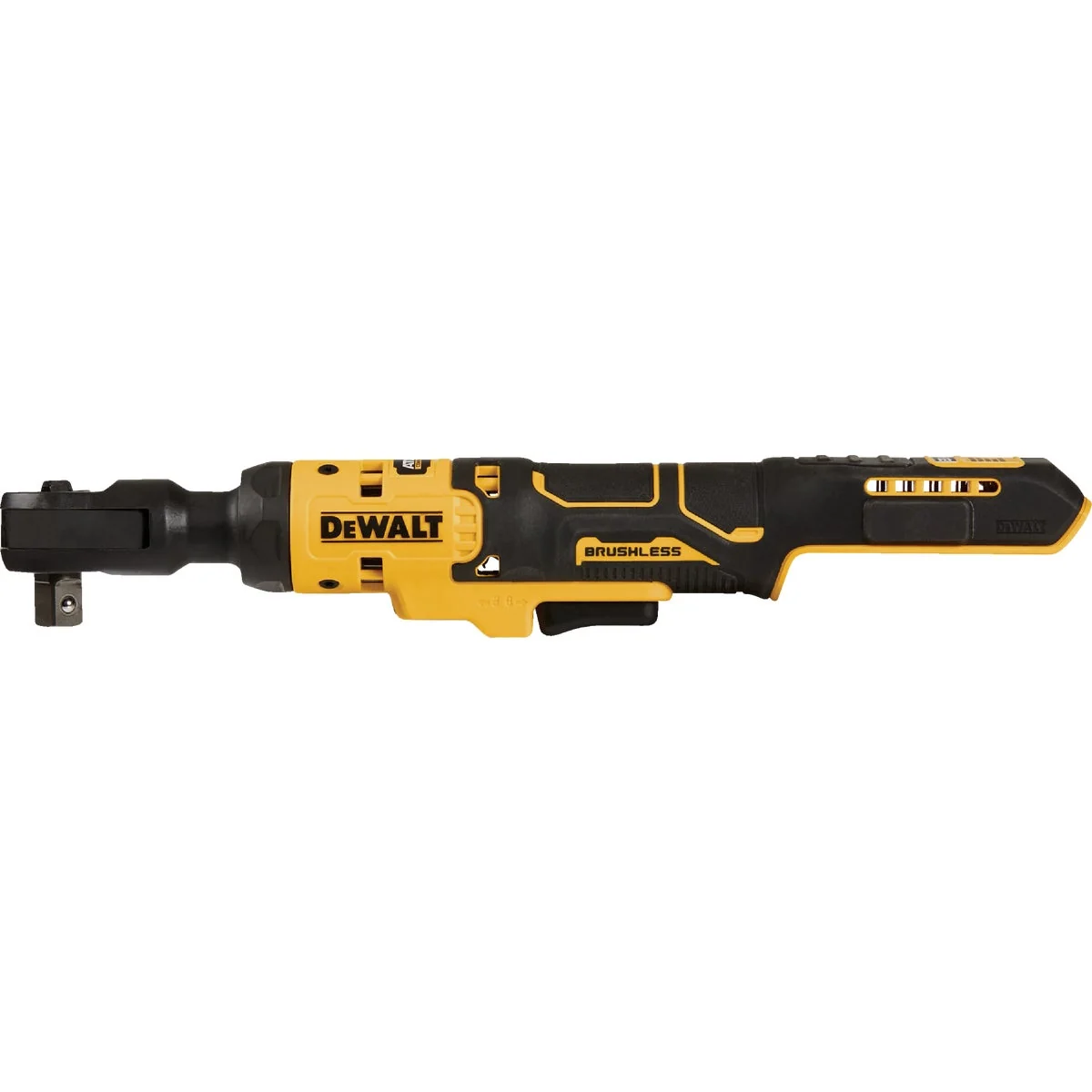 First-Class DEWALT ATOMIC 20V MAX Brushless 1 2 In. Cordless Ratchet Tool Only Detailed