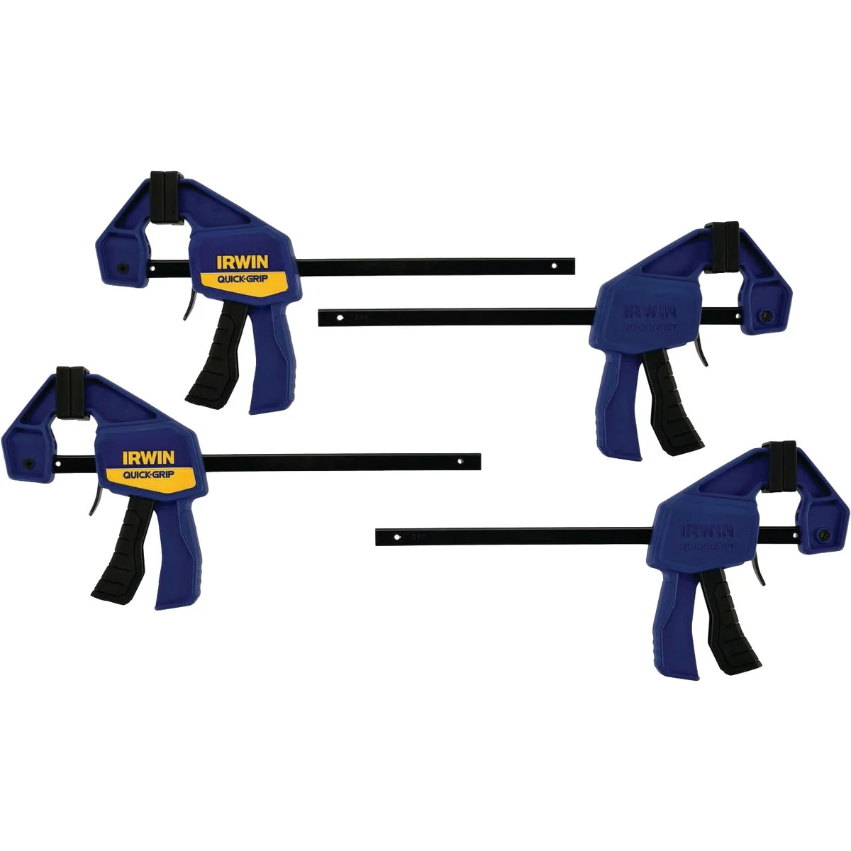 Minimalist Irwin Quick-Grip 6 In. One-Handed Mini Bar Clamps 4-Pack Certified