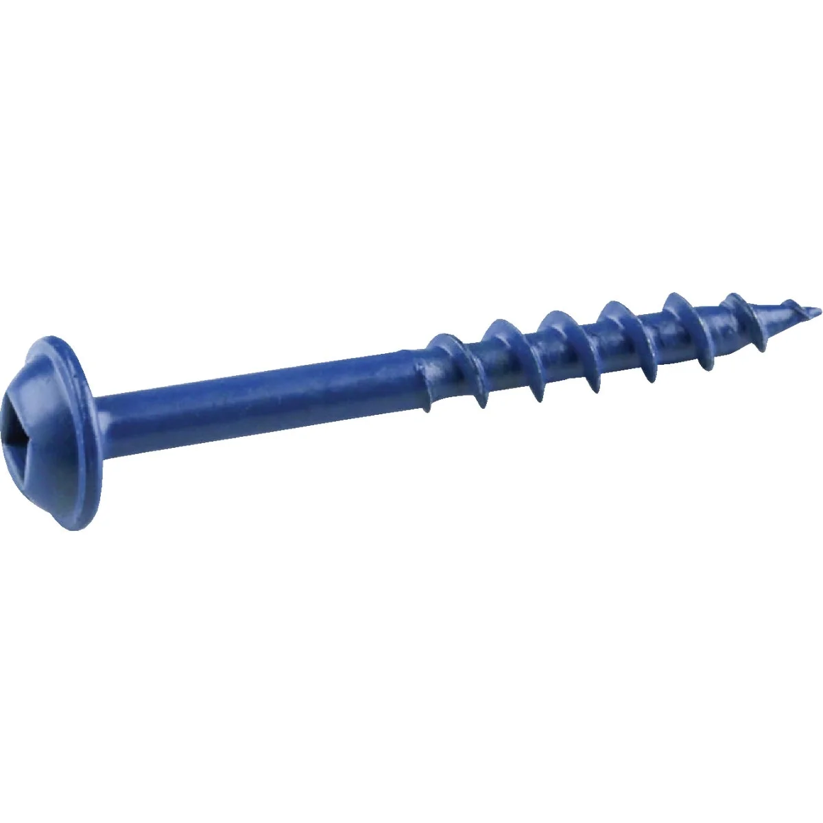 Long-Lasting Kreg Blue-Kote 8 x 1-1 2 In. Square Coarse Thread Maxi-Loc Head Pocket-Hole Screw 100 Ct. Expertly Made