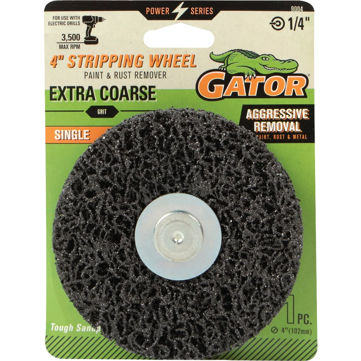 Trusted Gator 4 In. Extra Coarse Grit Stripping Wheel Reliable