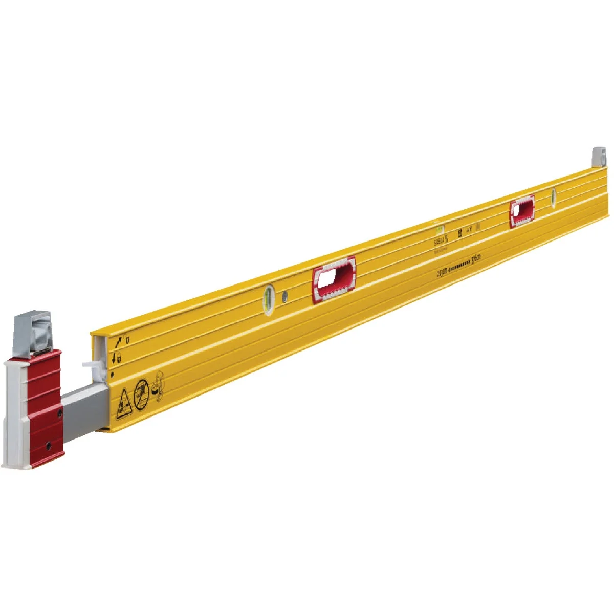 Verified Stabila 106T 7 Ft. to 12 Ft. Aluminum Extendable Plate Level Versatile