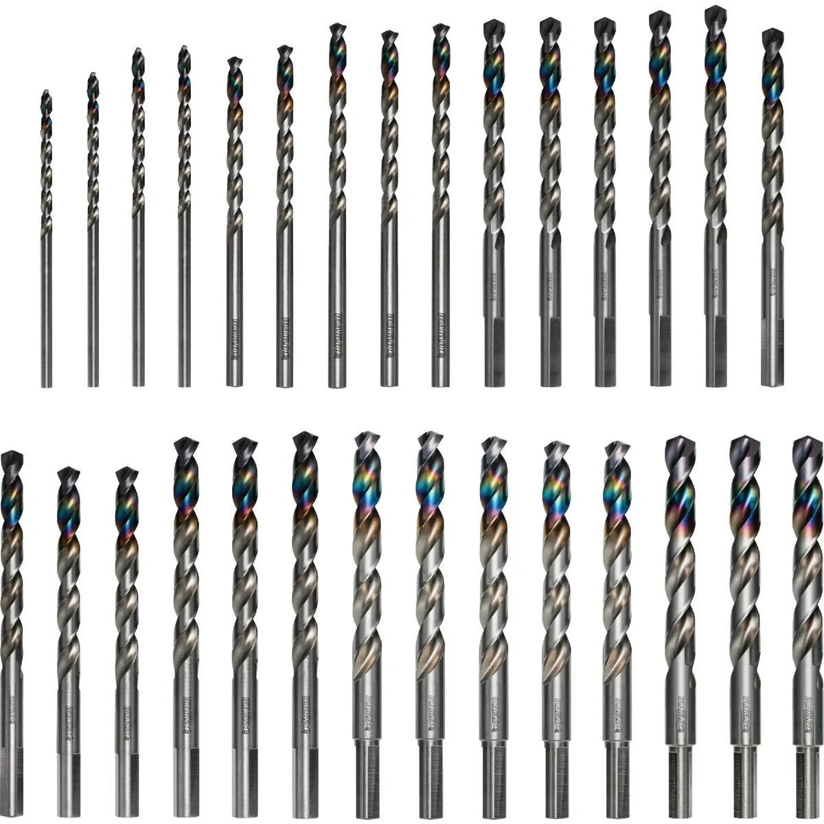 Flexible Diablo Metal Demon Drill Bit Set for Mild Hardened Stainless Steels 29-Piece Minimalist