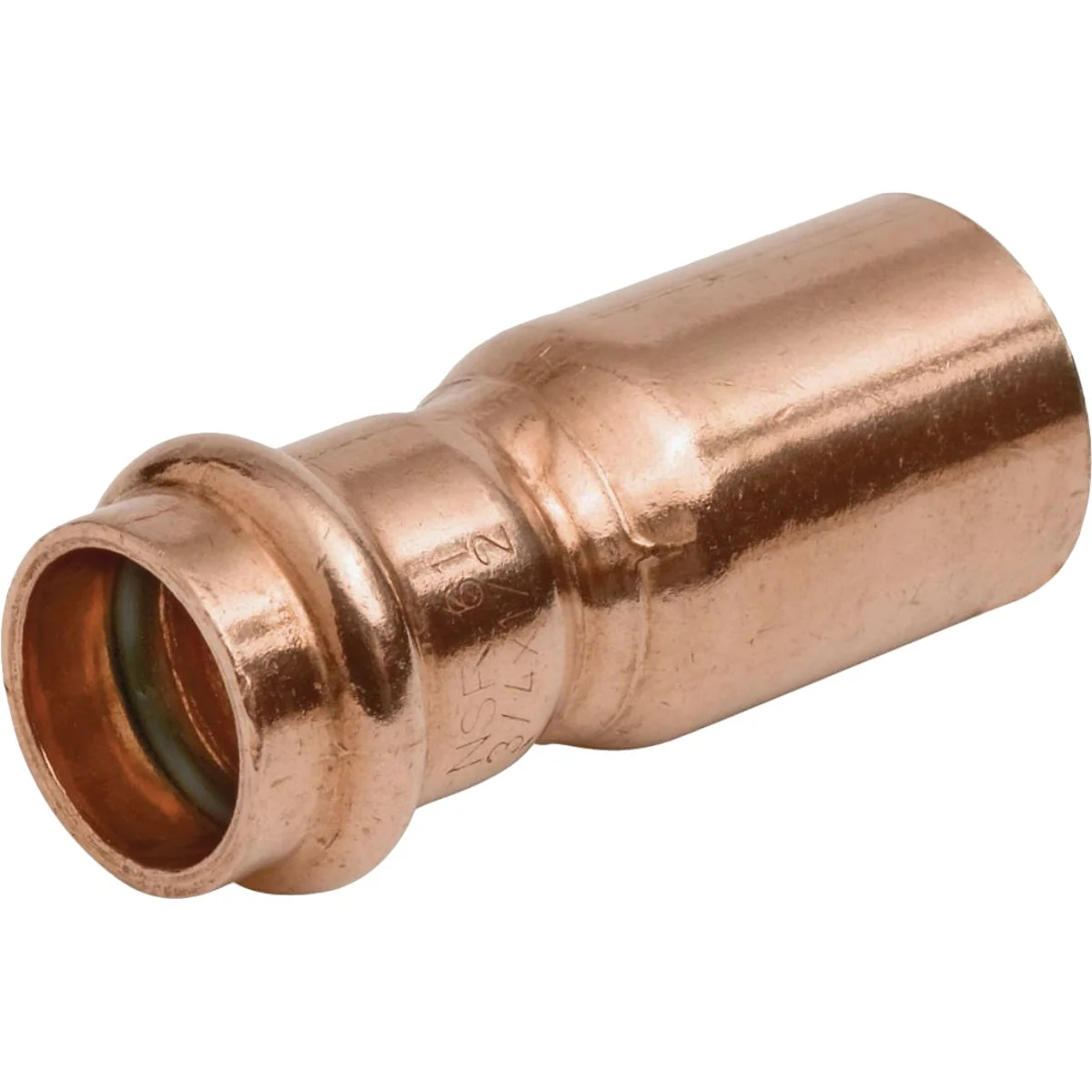 Soft NIBCO 3 4 In. FTG x 1 2 In. Press Reducer Copper Reducing Coupling Premium Material