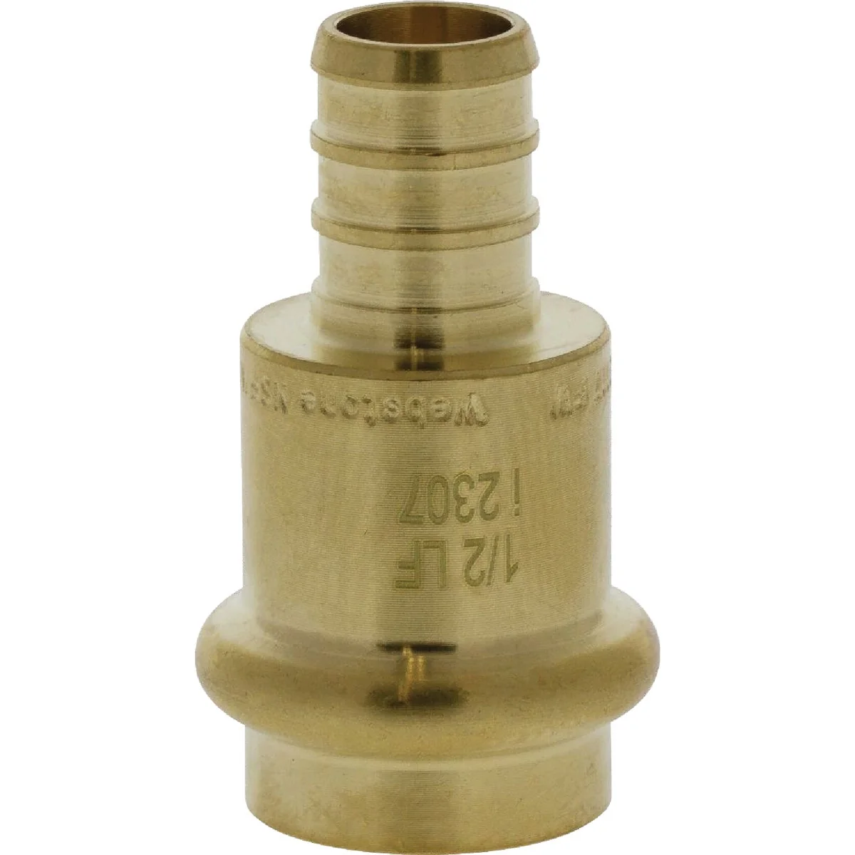 Elite Nibco 1 2 In. Press x F1807 LF BR PEX Transition Fitting Clean