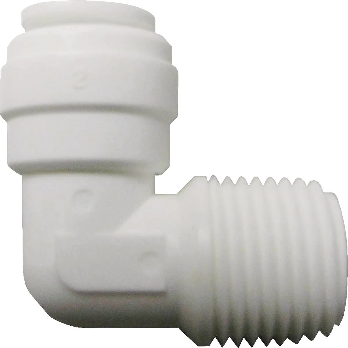 Reusable Watts Aqualock 3 8 In. OD x 1 4 In. MNPT 90 Deg. Push-to-Connect Plastic Elbow 1 4 Bend First-Class
