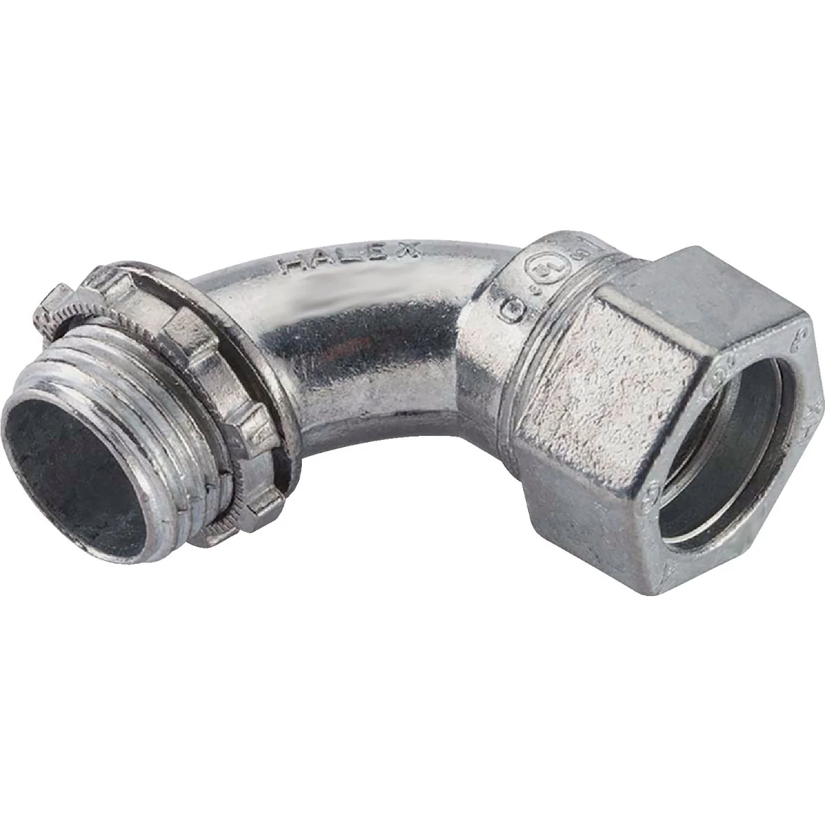 Effective Halex 1 2 In. EMT 90 Deg. Large Radius Compression Elbow First-Class