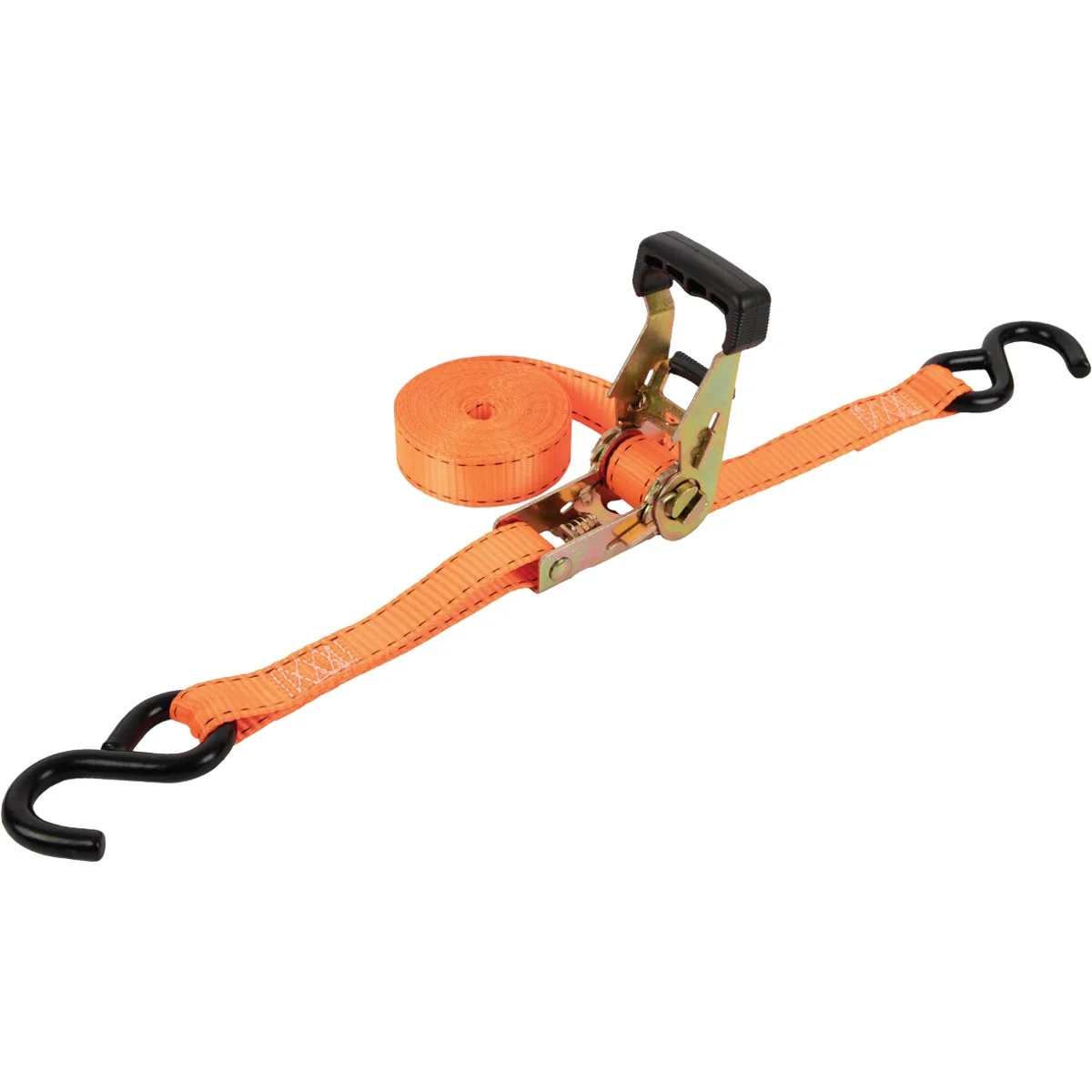 High-Quality Erickson 1 In. x 15 Ft. 2000 Lb. Ratchet Tie-Down 2-Pack Specialty