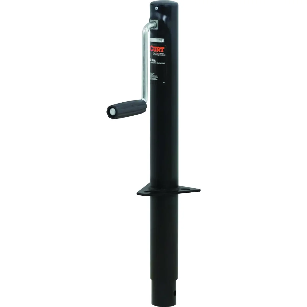 Elegant Curt 2000 Lb. A-Frame Jack With Side Handle 14-1 2 In. Travel High-Performance