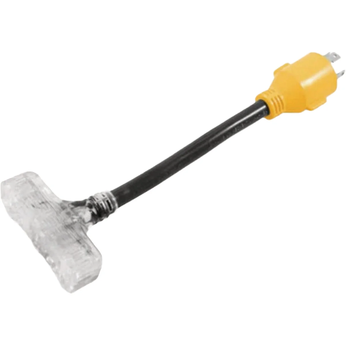 Outstanding Camco Power Grip 30-Amp 4-Prong Heavy-Duty Locking Generator Adapter Lightweight