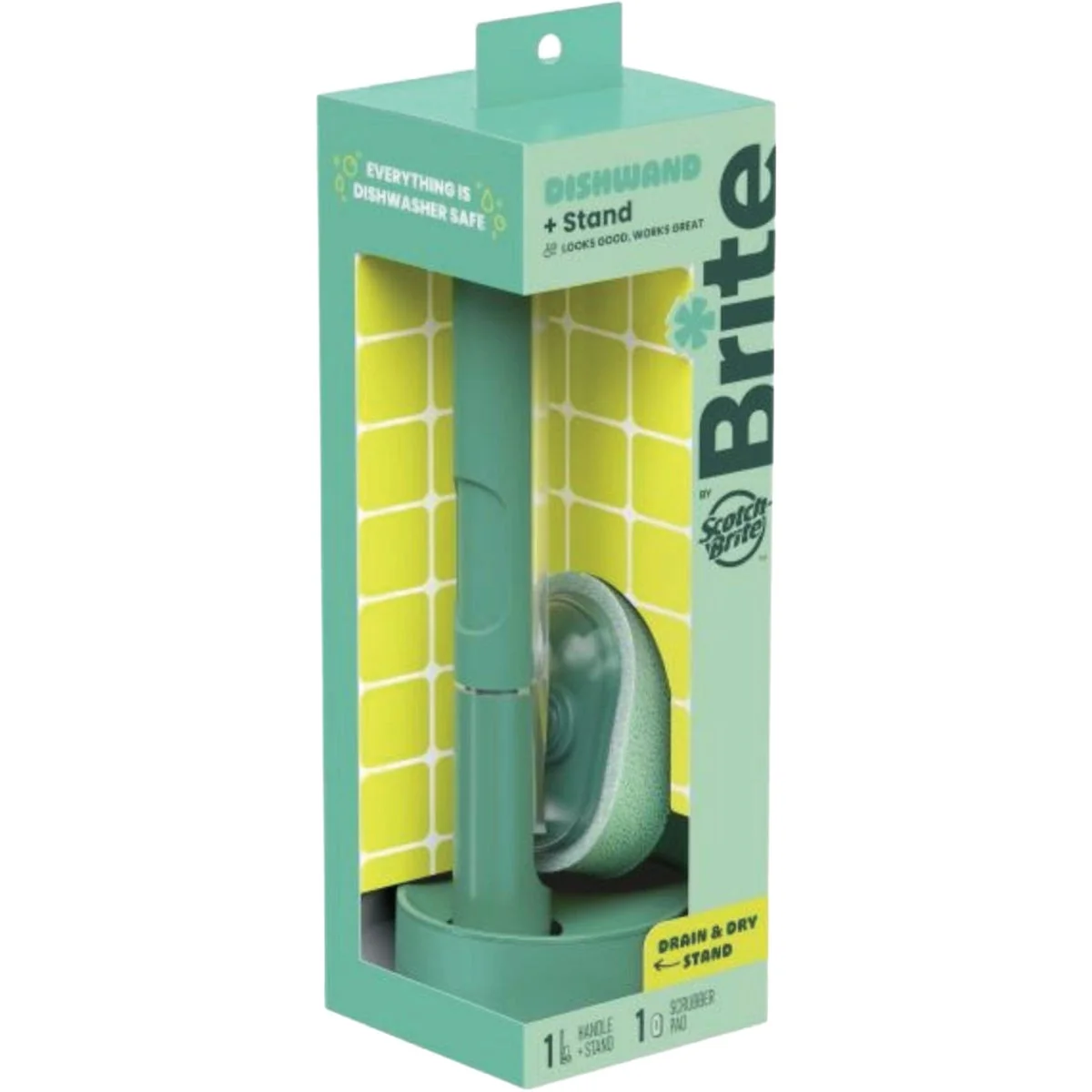 Elegant Brite by Scotch-Brite Dishwand Stand Minimalist