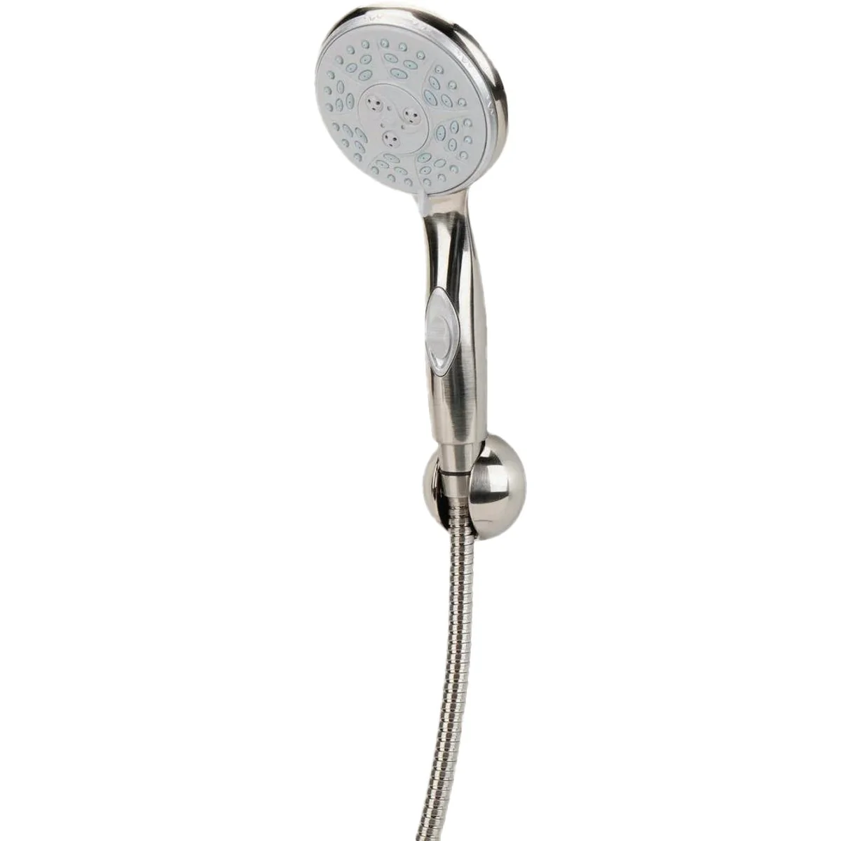 Eco-Friendly Camco Complete RV Marine Shower Head Kit Brushed Nickel Authentic