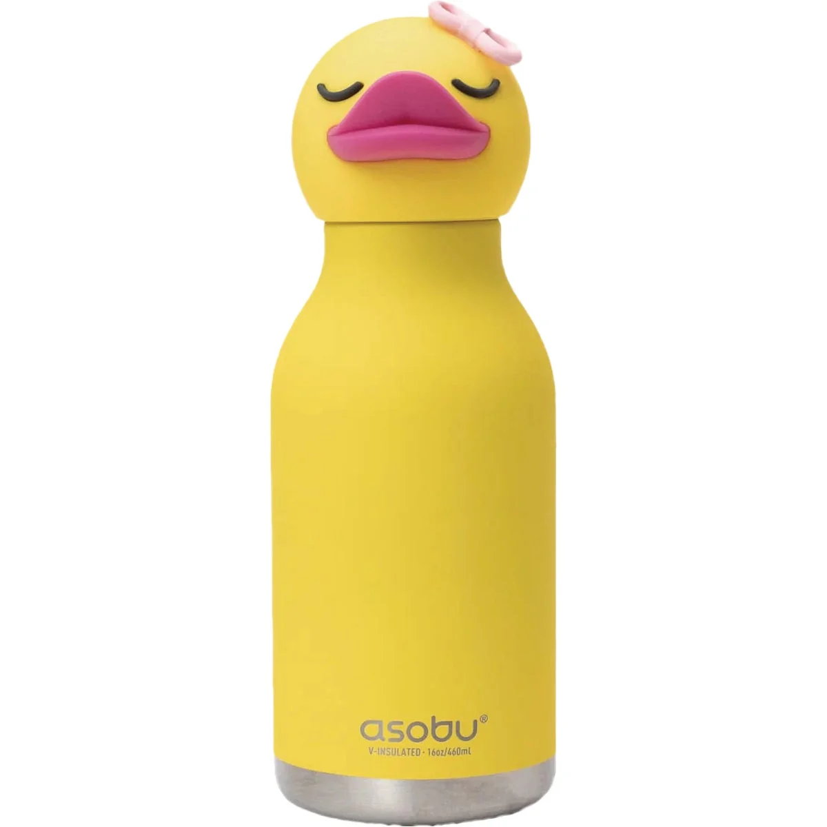 Long-Lasting Ad-N-Art 16 Oz. ie Animal Insulated Water Bottle Ducky Selected