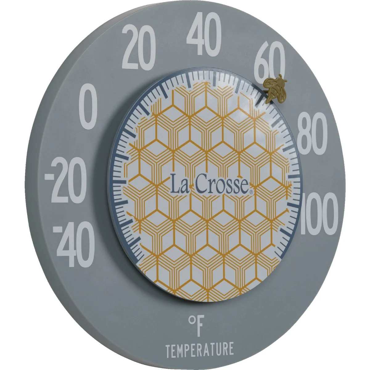 Authentic La Crosse Technology 8 In. Floating Dial Honeycomb Thermometer Convenient