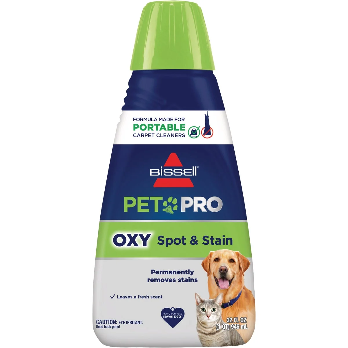 First-Class Bissell 32 Oz. PET PRO OXY Urine Eliminator Carpet Cleaner with StainProtectTechnology Fast