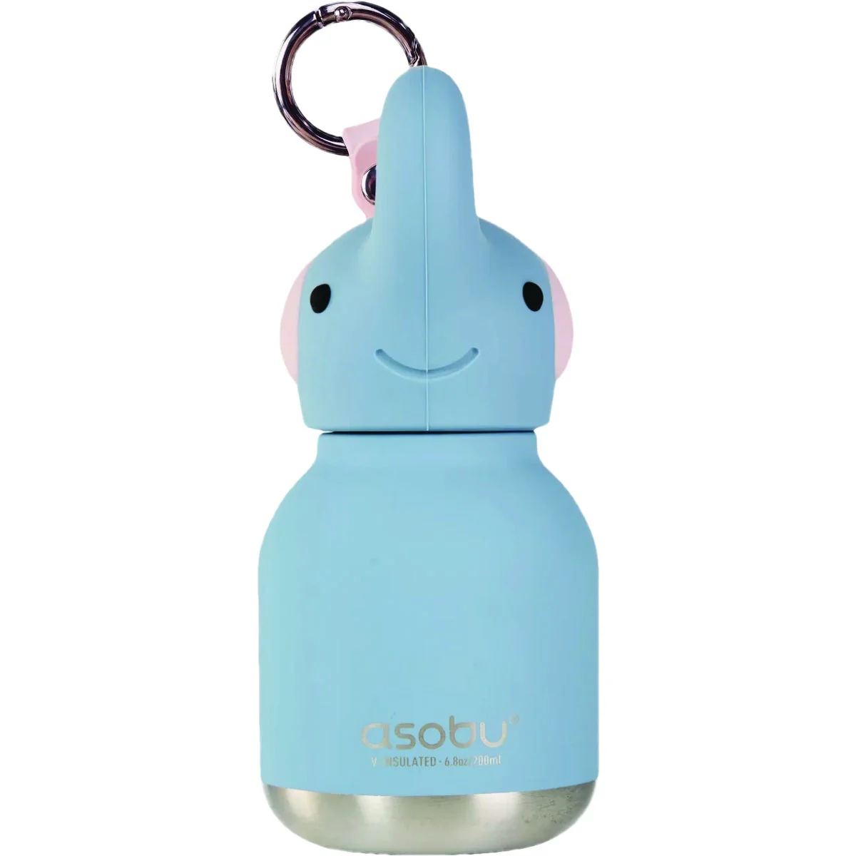 Enhanced Ad-N-Art 6.7 Oz. Mini Elephant ie Water Bottle Modern