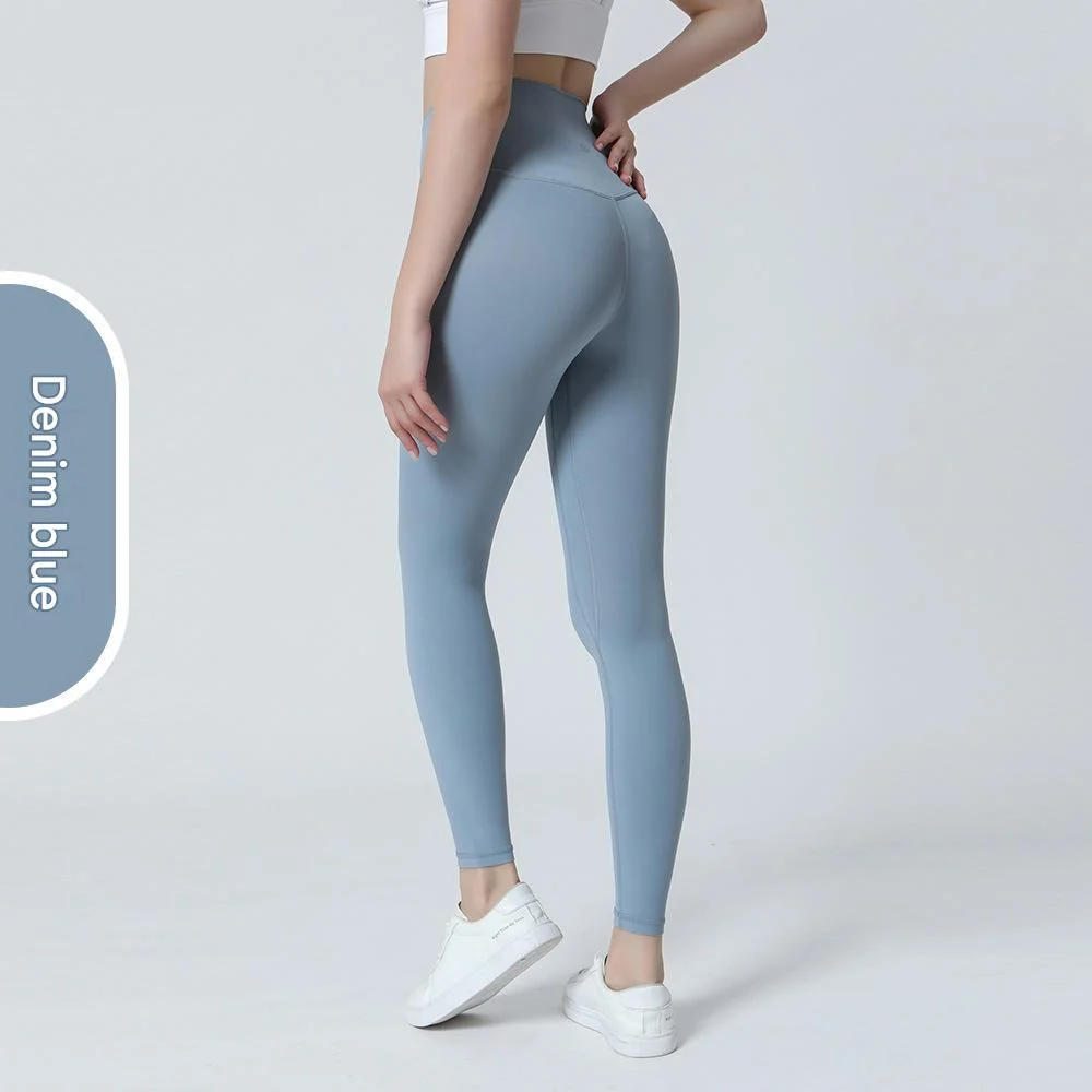 Enhanced Nylon High-Waist Cropped Yoga Pants – Hip Lift Dependable