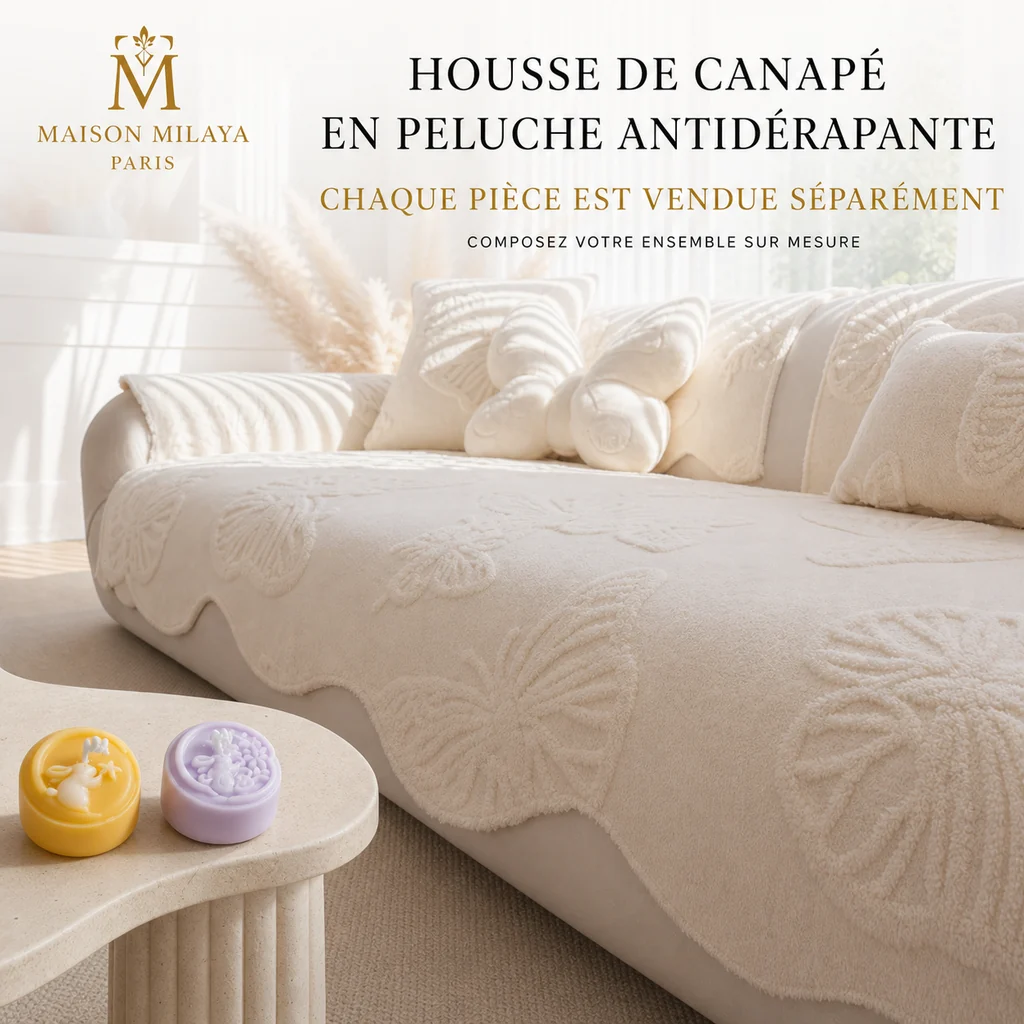 Verified Cosy Non-Slip Sofa Cover – Maison Milaya Clean