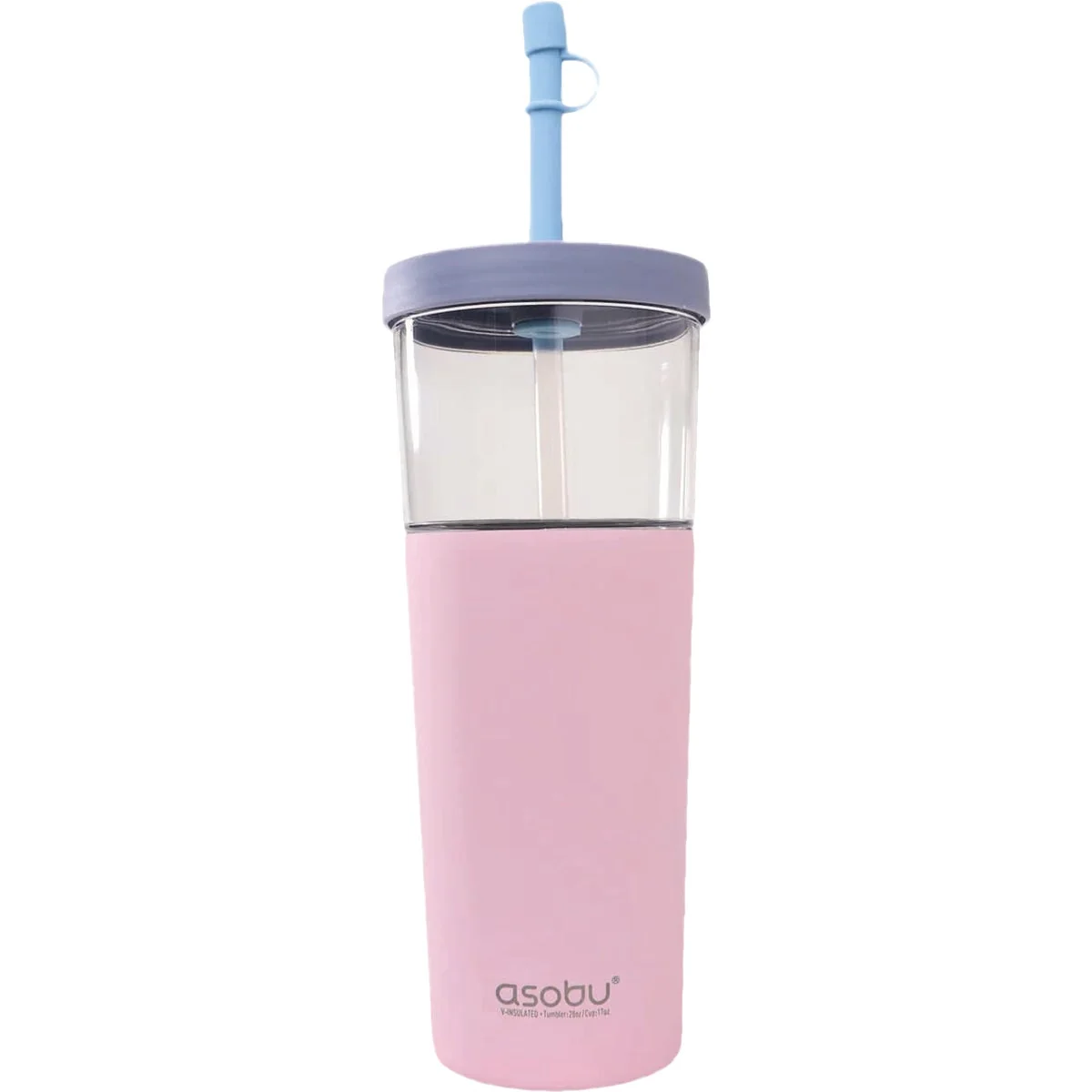 Trendy Ad-N-Art Marina 2-in-1 Insulated Tumbler and Mug Pastel Pink Pure