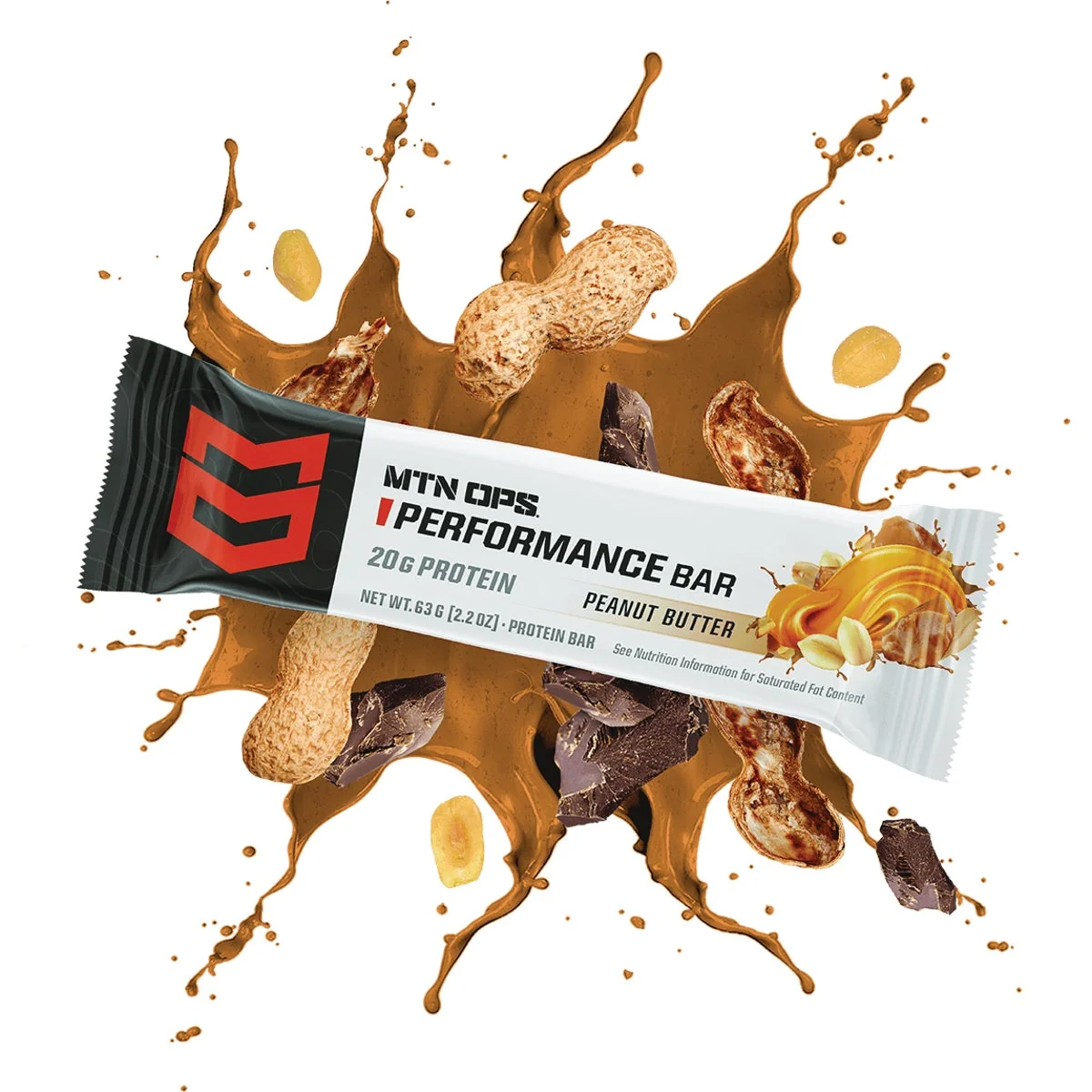 Convenient MTN OPS Performance Peanut Butter Bliss Protein Bar Casual