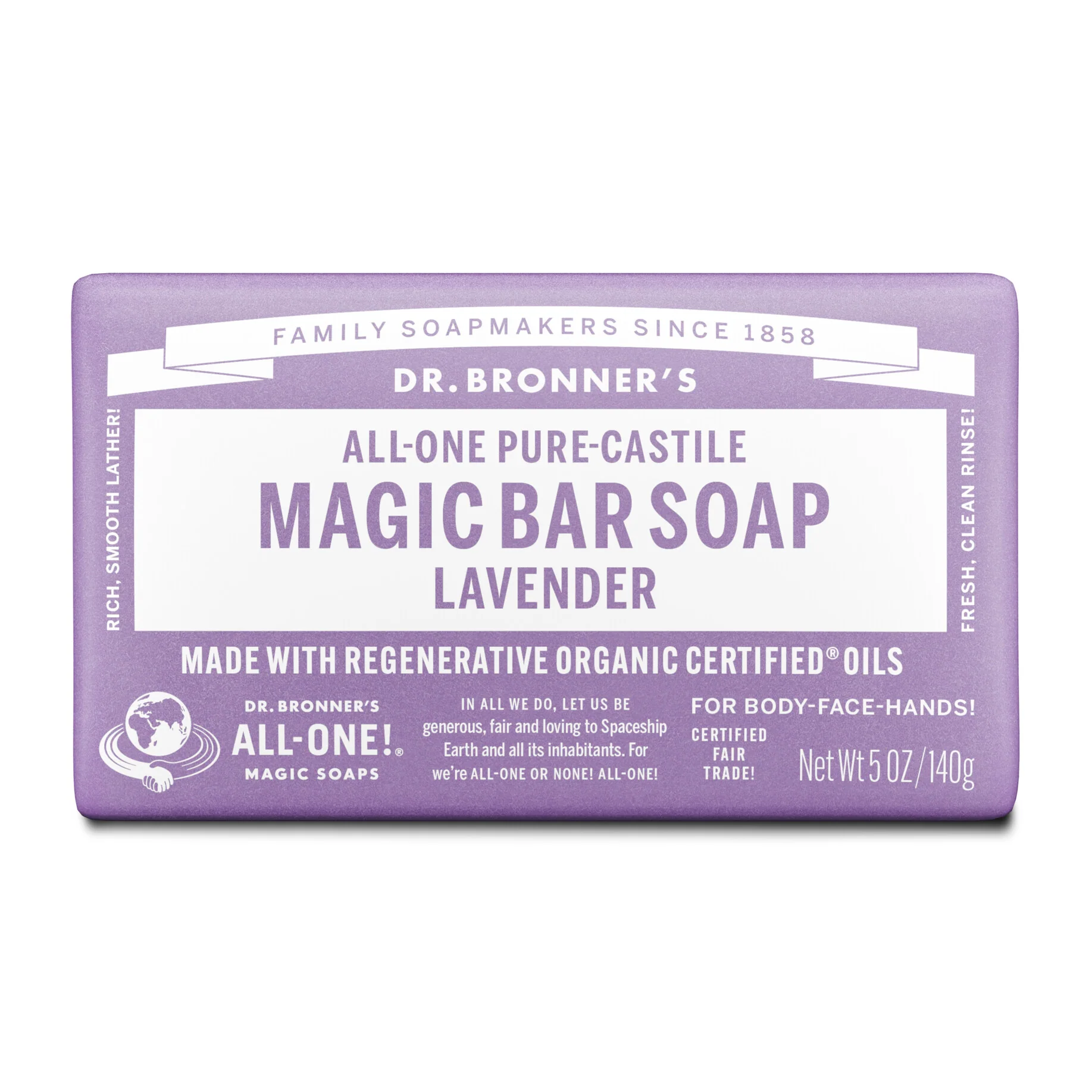 Genuine Dr. Bronner’s Pure-Castile Bar Soap Verified