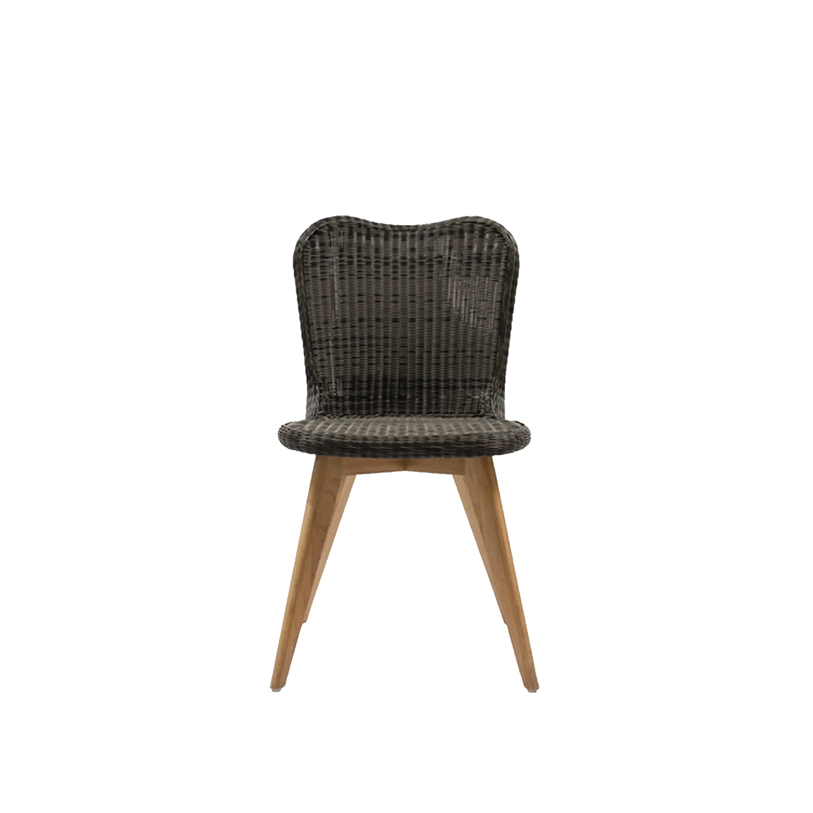 Relaxed Lena Outdoor Dining Chair Teak – Black High-Performance