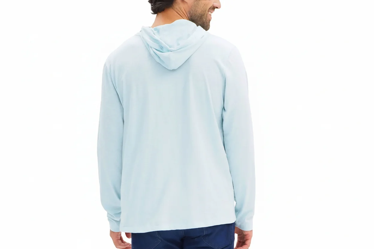 Easy-to-Use United Long Sleeve Hooded Tee Crafted