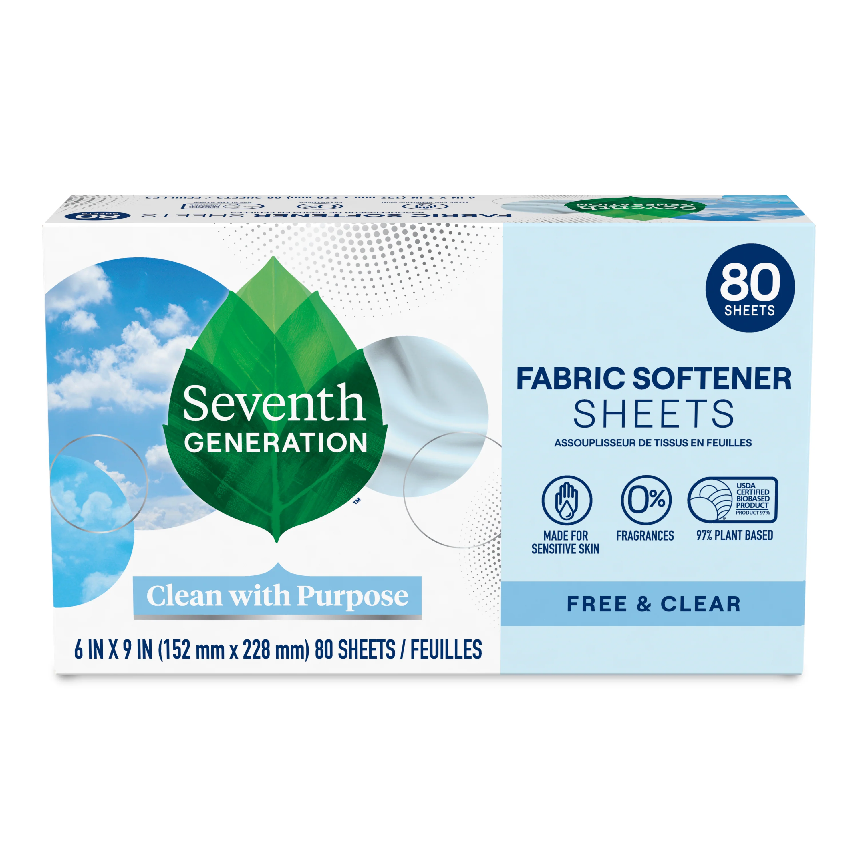 Flexible Seventh Generation Fabric Softener Sheets Relaxed