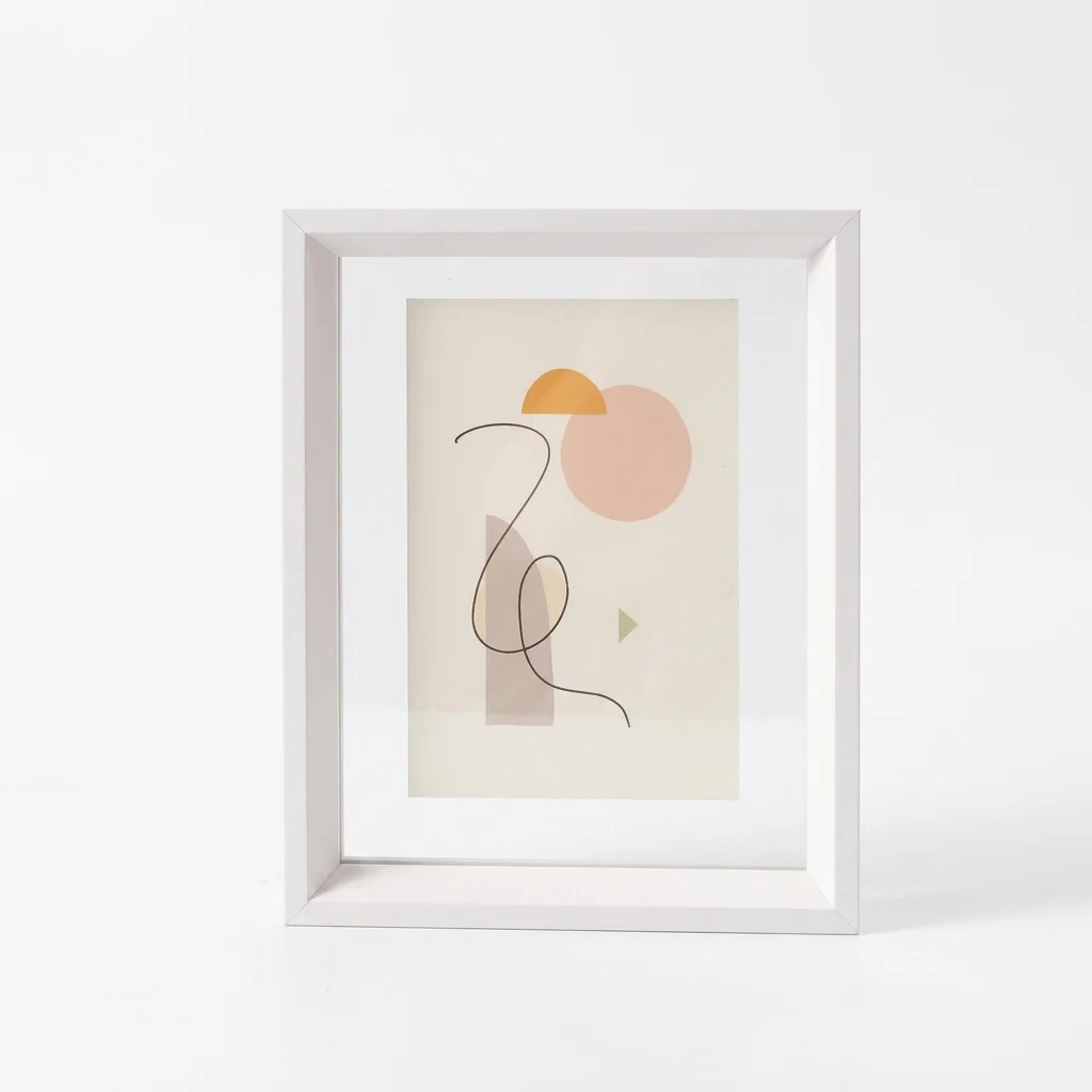 Smooth Double-Sided Acrylic Photo Frame View Both Sides Durable