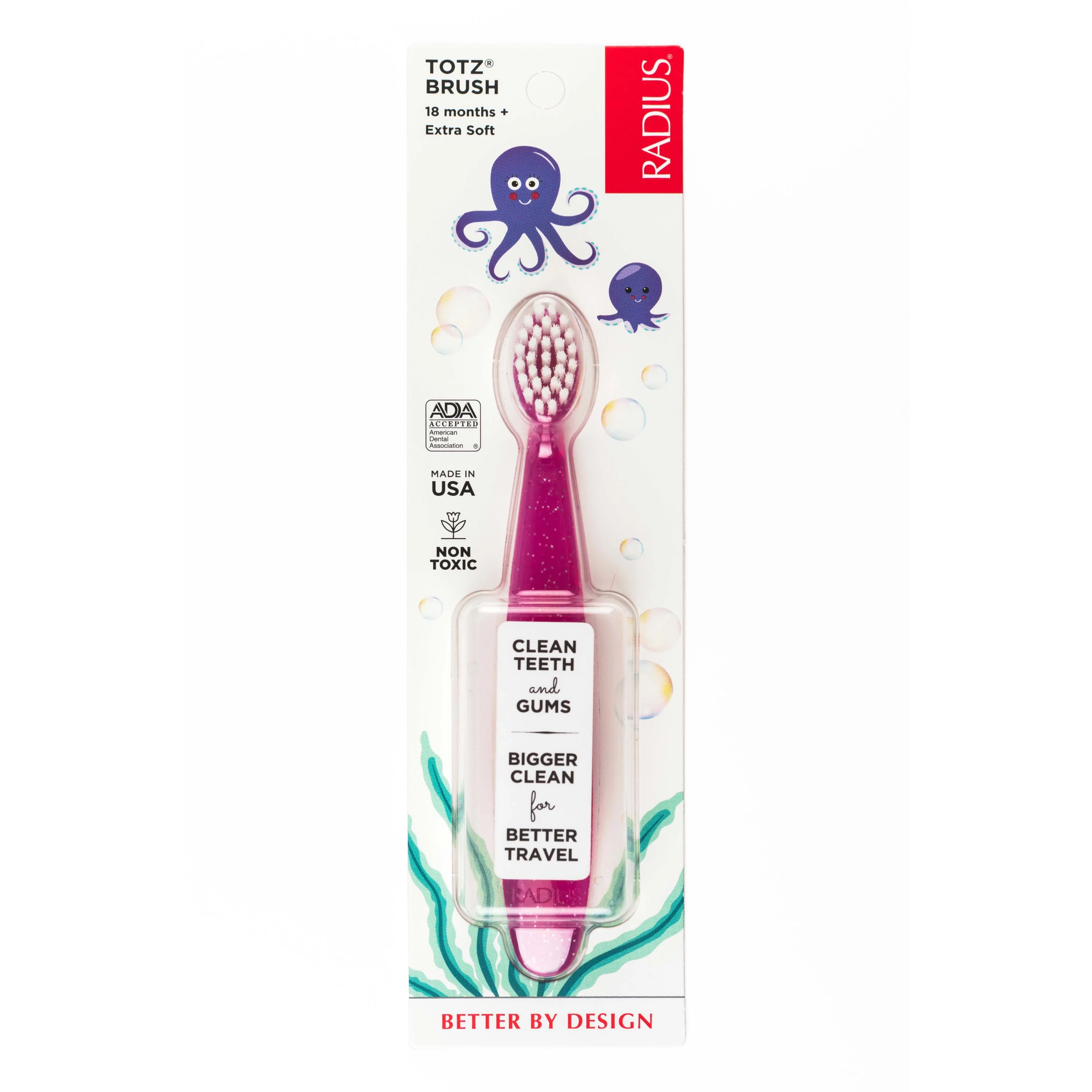 Clean Radius Totz Toothbrush 18 mo Prestigious