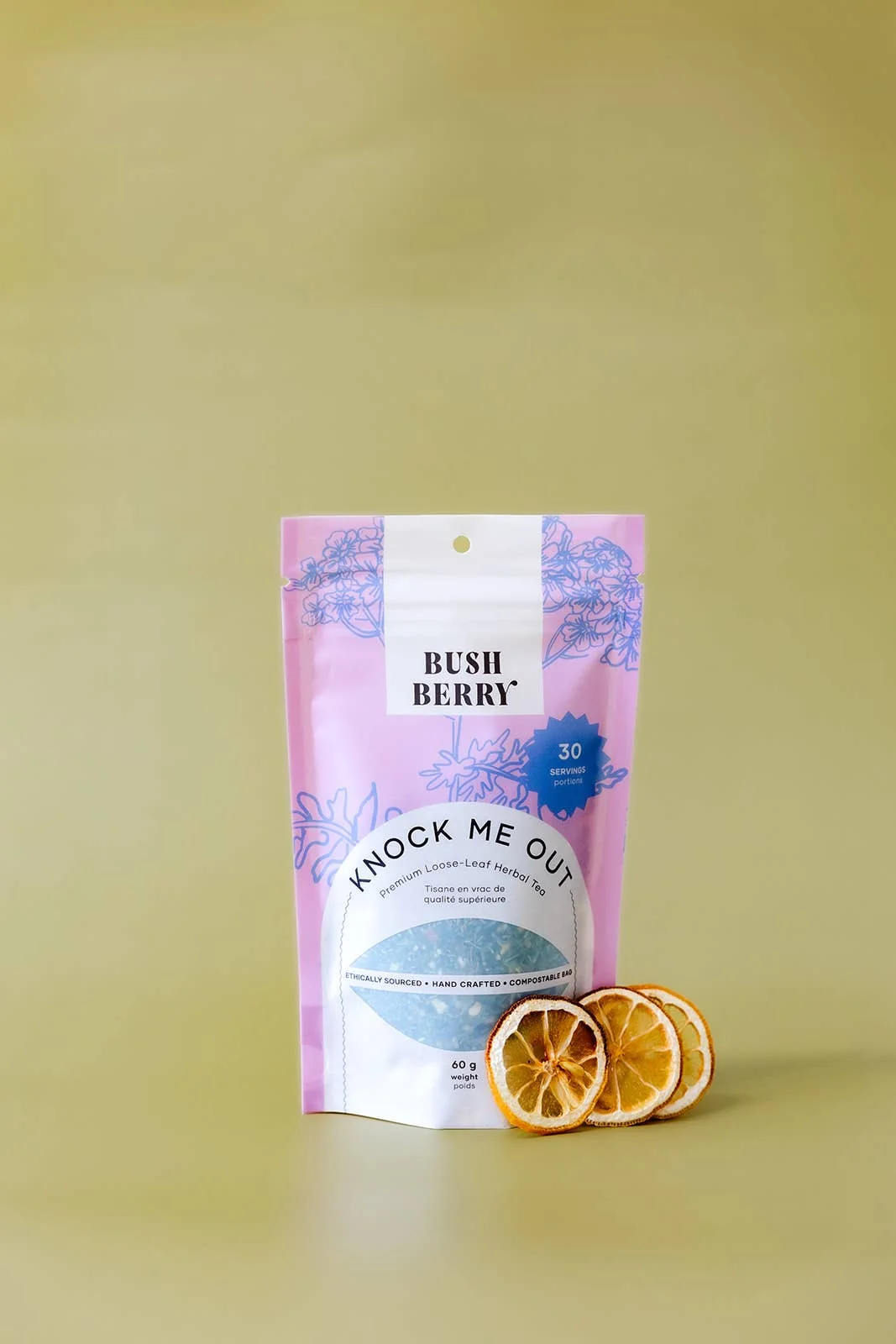 Breathable Organic Knock Me Out Tea With Valerian Root Solid