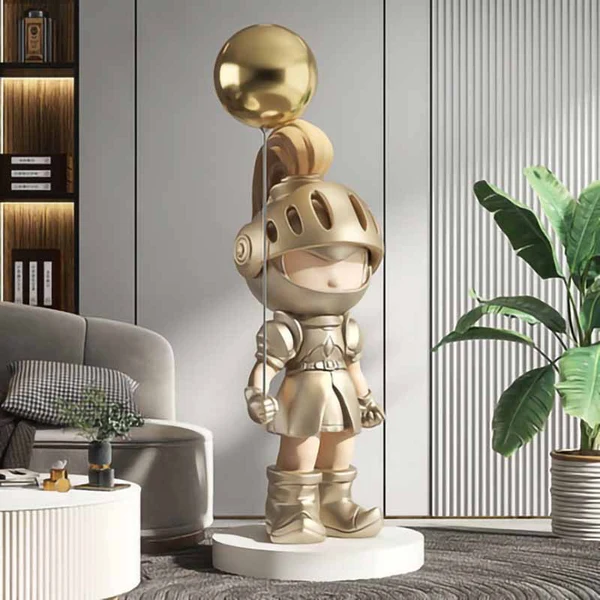 Innovative Knight with Balloon Sculpture Long-Lasting