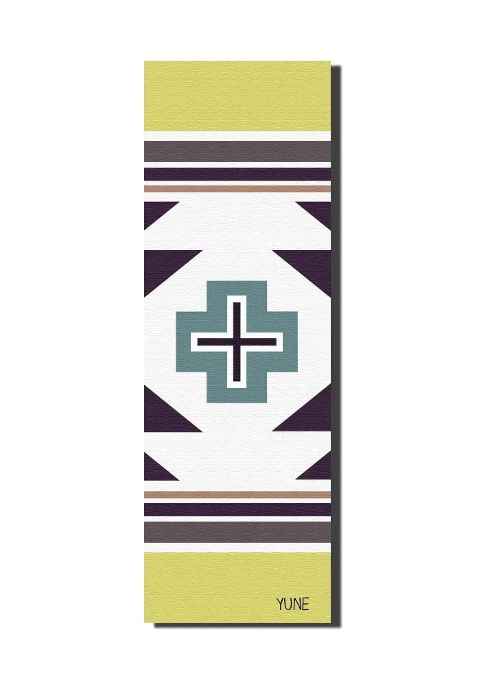Consistent Yoga Mat 6mm Thick Green Non-Slip Eco Friendly Yune Yoga Gemini World-Class