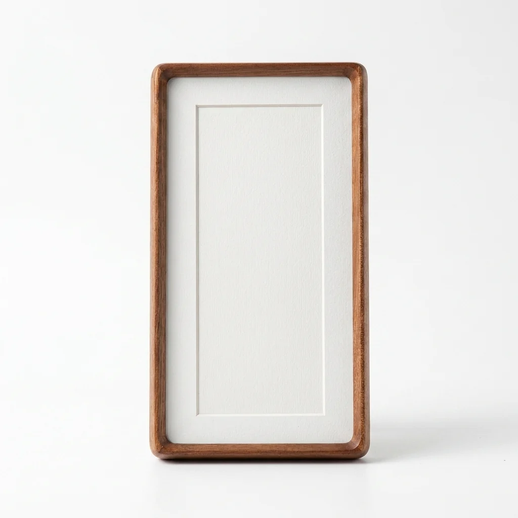 Trendy Wooden Multi-Photo Stand Display 2 or 3 Photos Professional