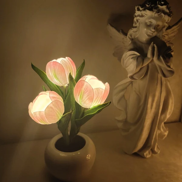 Long-Lasting LED Tulip Table Lamp Trusted