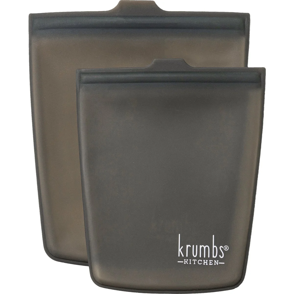 Environmentally Friendly Krumbs Kitchen Silicone Storage Bag 2-Pack Healthy