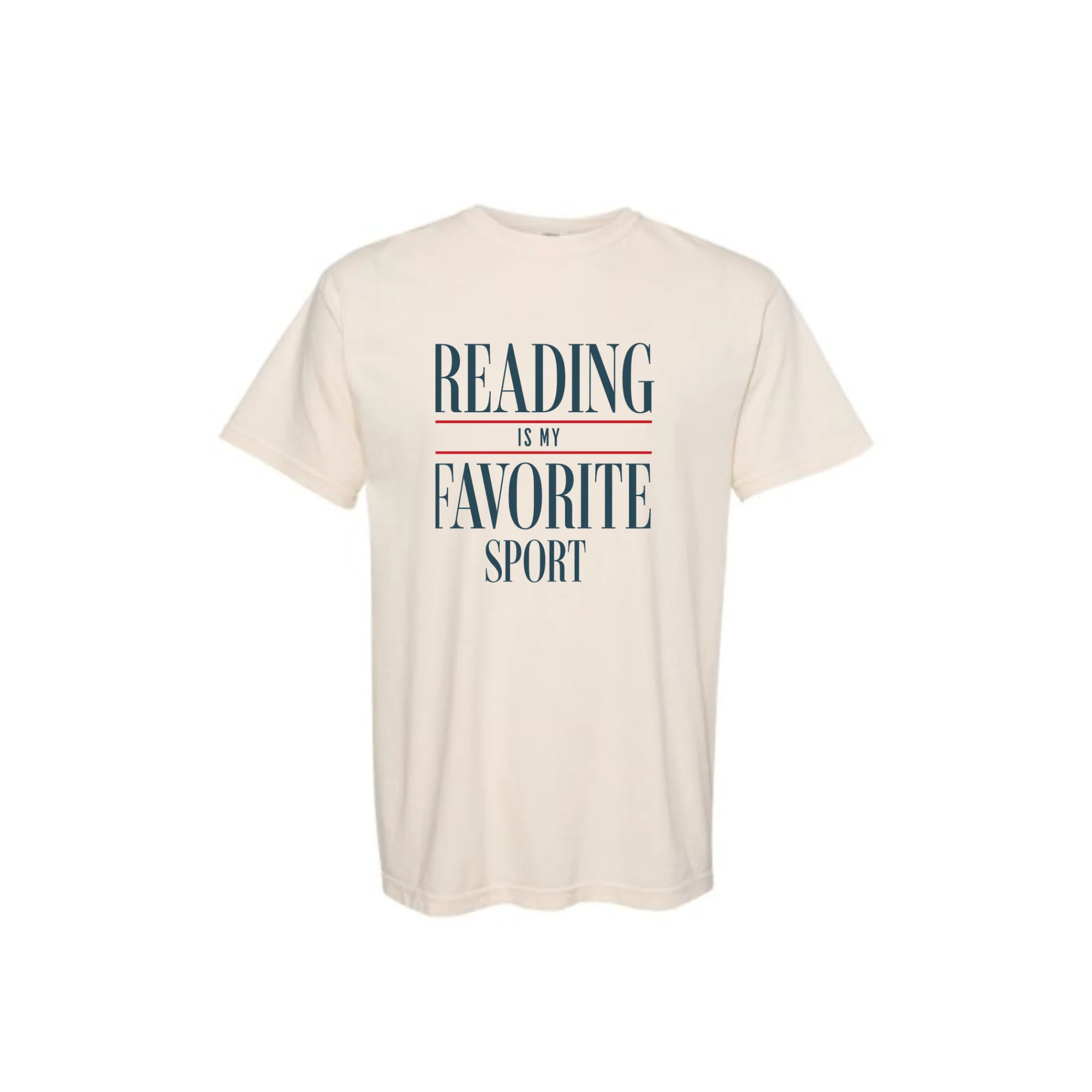 Top-Quality Reading is my Favorite Sport Crewneck Premium Material