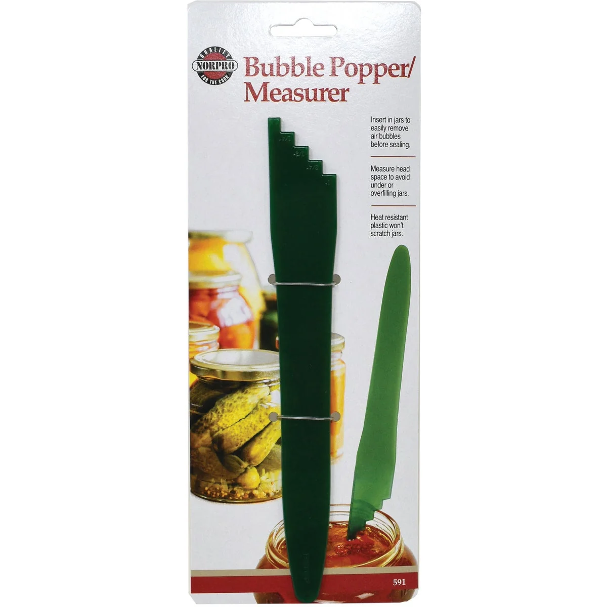 Detailed Norpro 9 In. Canning Bubble Popper Measurer Sustainable