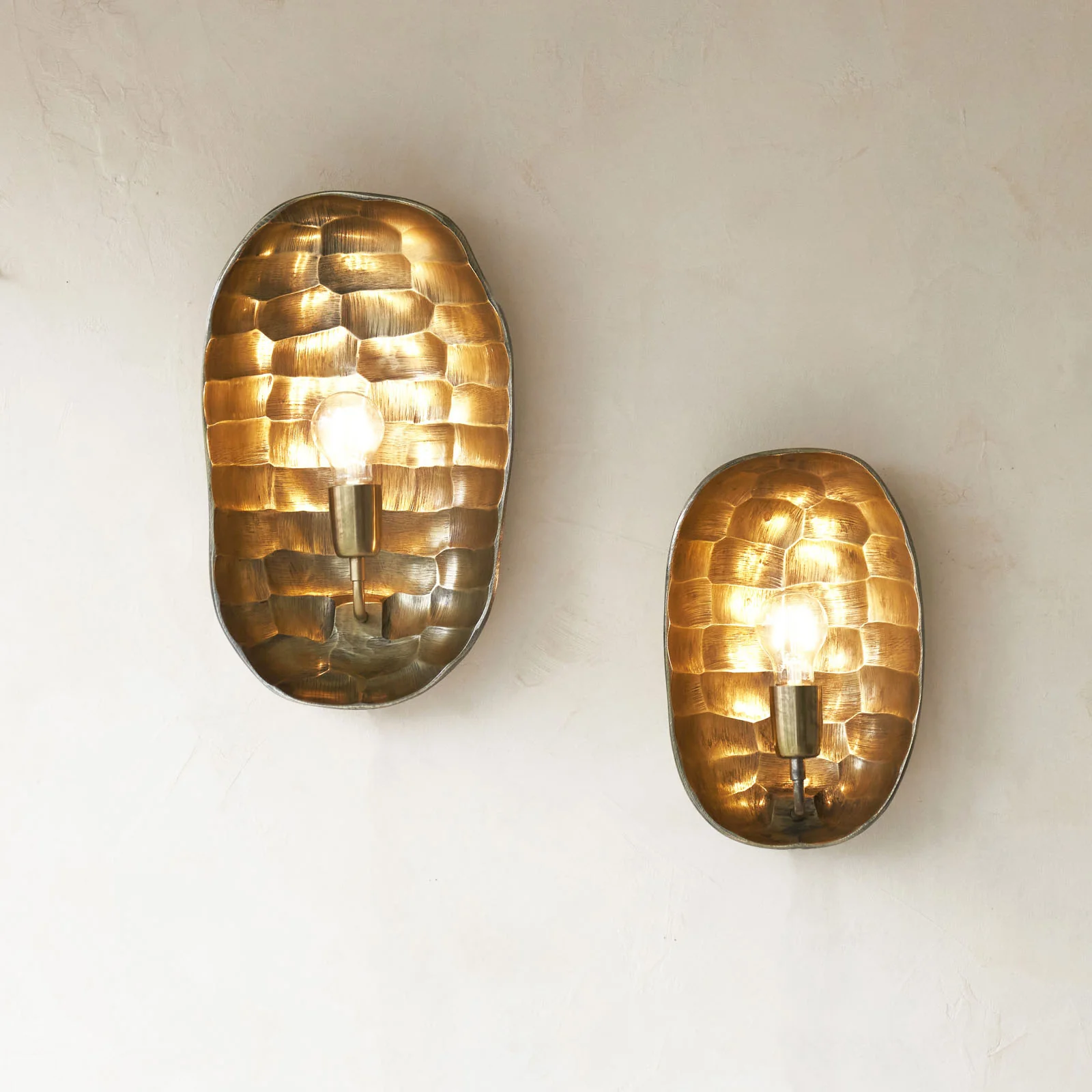 Eco-Friendly Maku Wall Lamp Bronze Authentic