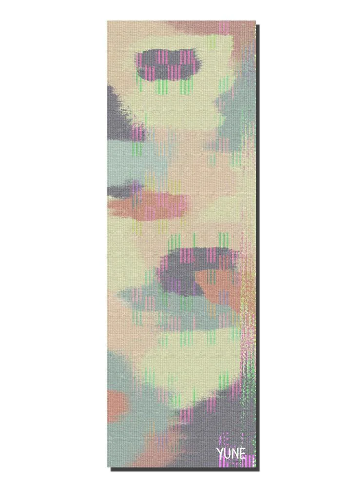 Natural Yoga Mat 6mm Thick Multicolored Non-Slip Eco Friendly Yune Yoga Pandora First-Class