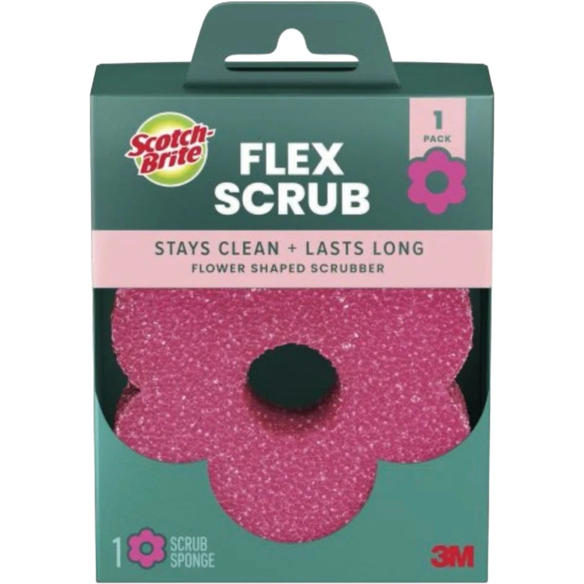 Smooth Scotch-Brite Flex Scrub Sponge Traditional