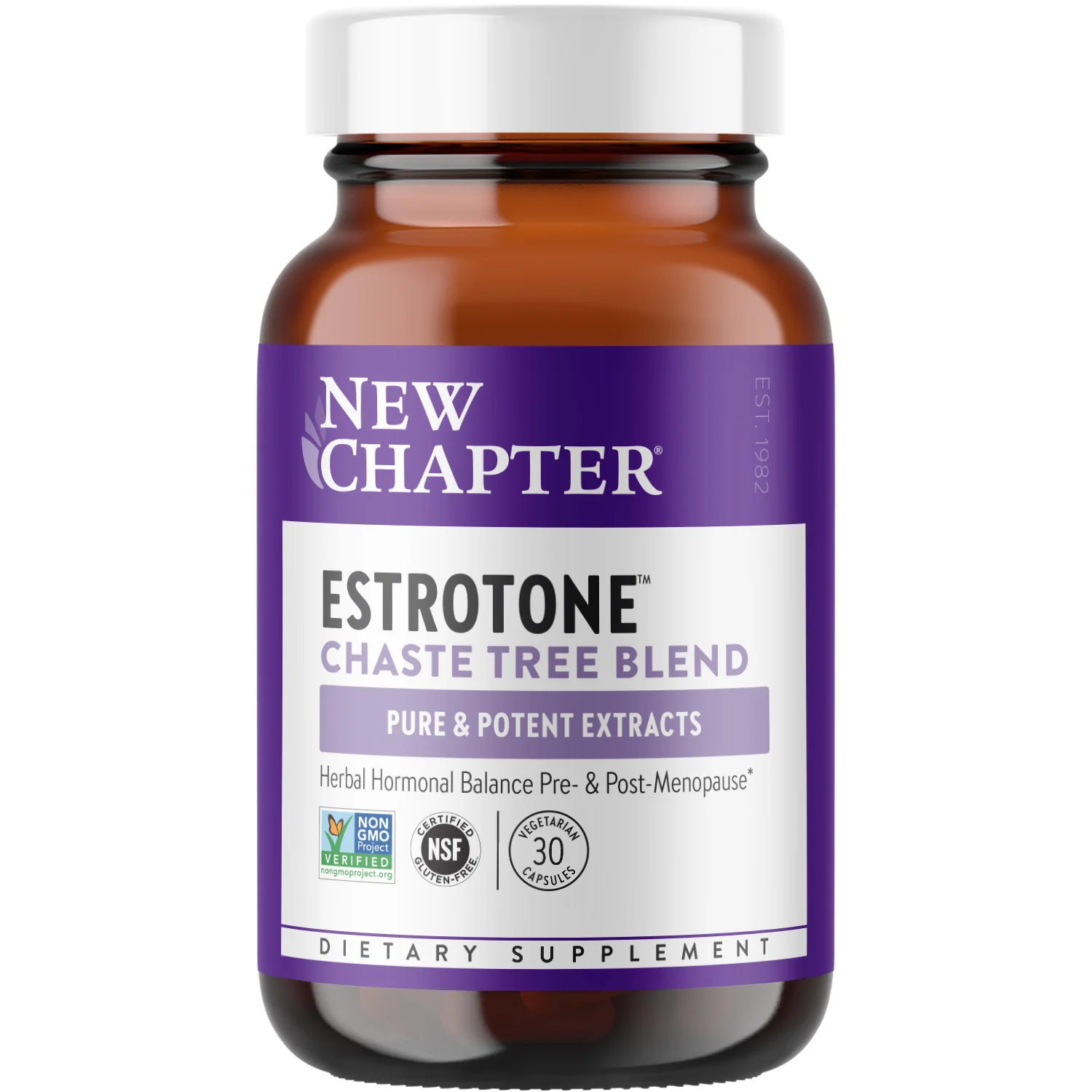 Natural New Chapter Estrotone™ Herbal Hormone Balance Pre Post Menopause Detailed