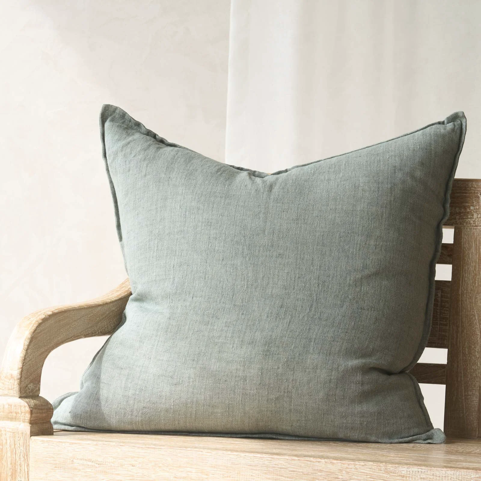 Convenient Cassia Cushion Sage Minimalist