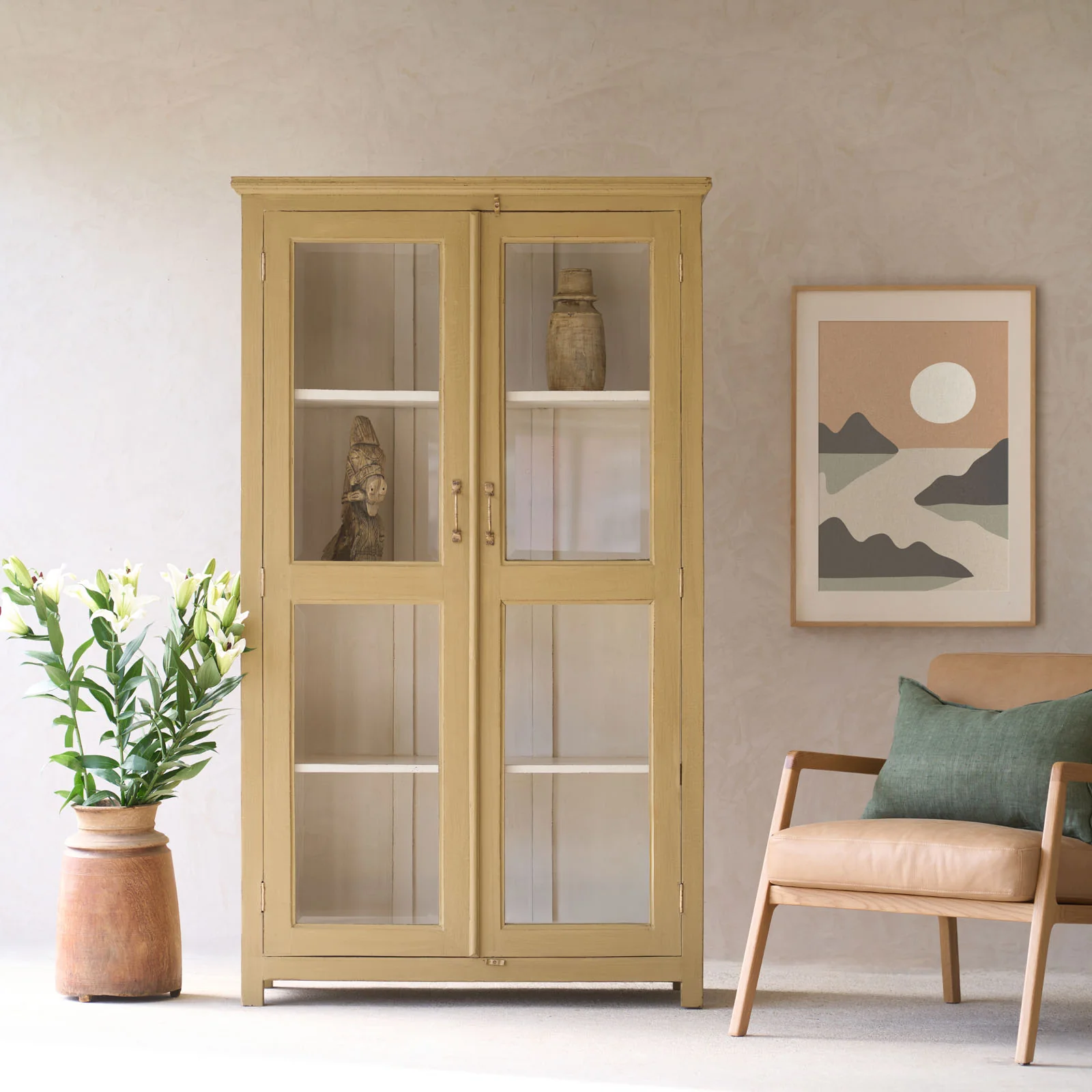 Lightweight Vintage Large Cabinet Mud Prestigious