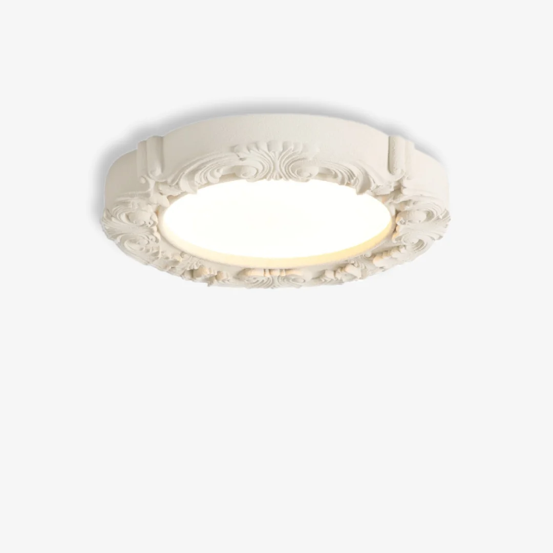 Certified French Relief Ceiling Light Relaxed