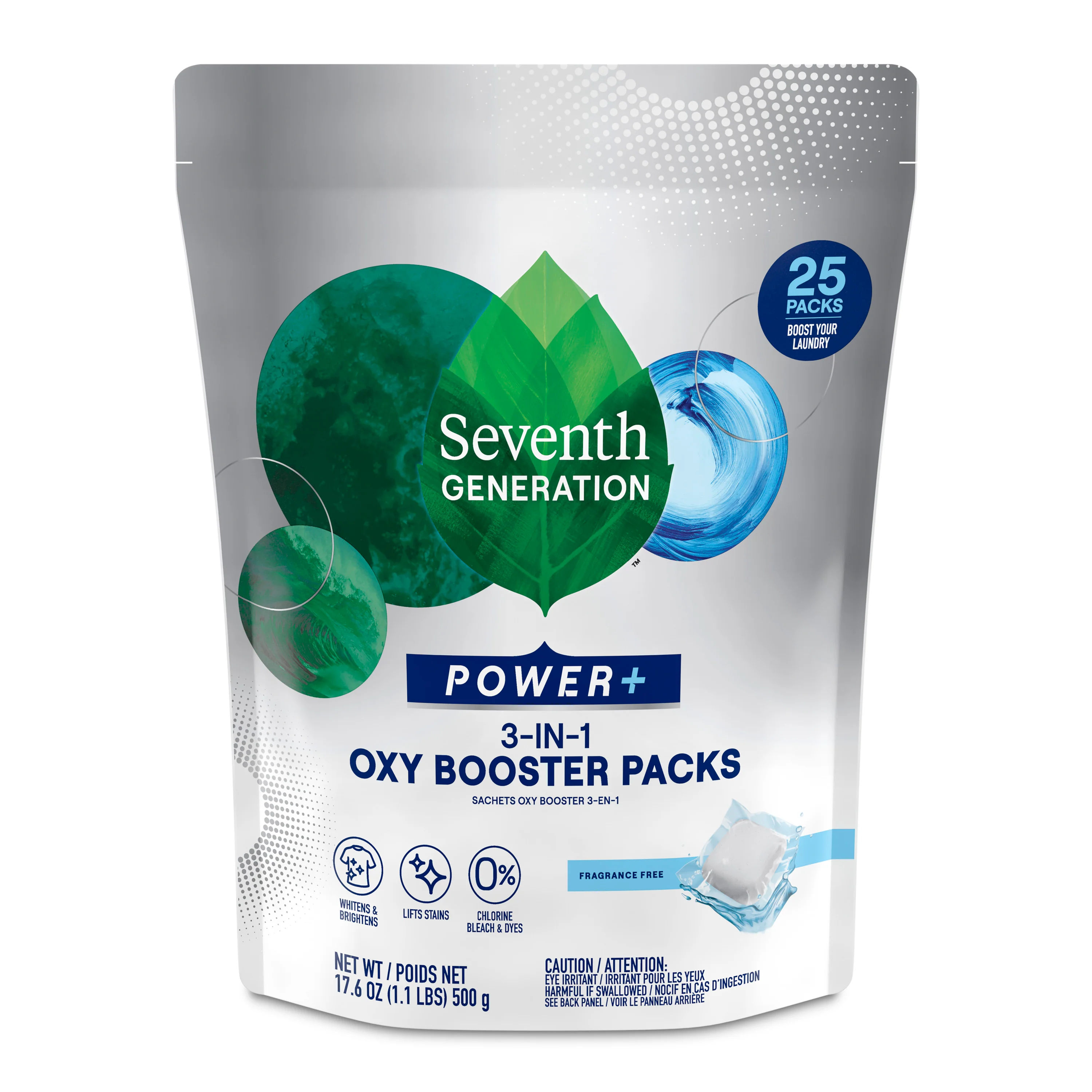 Top-Quality Seventh Generation 3-in-1 Laundry Oxy Booster Packs First-Class