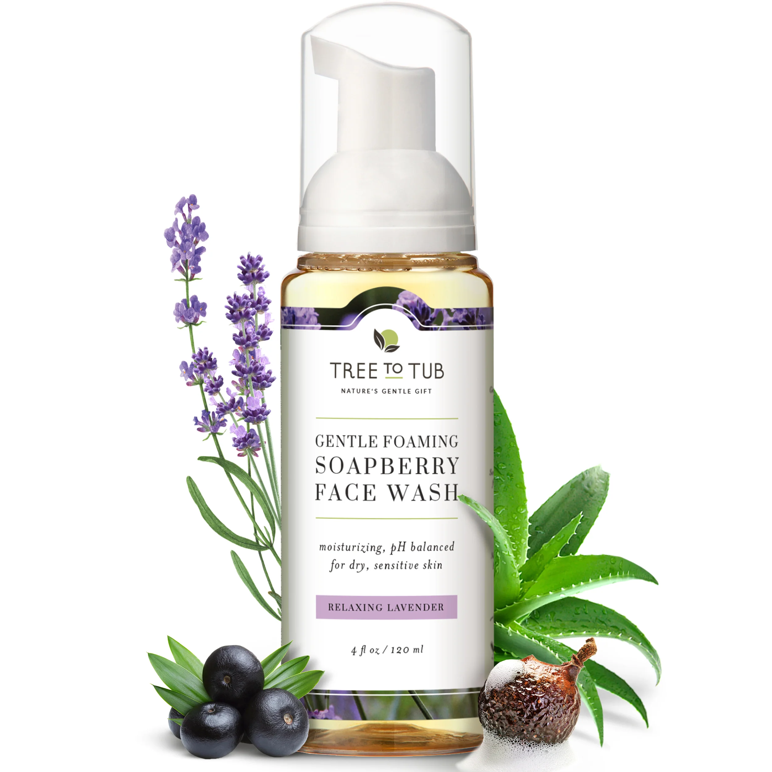 Genuine Tree To Tub Sulfate Hydrating Face Wash for Dry Skin Fashionable