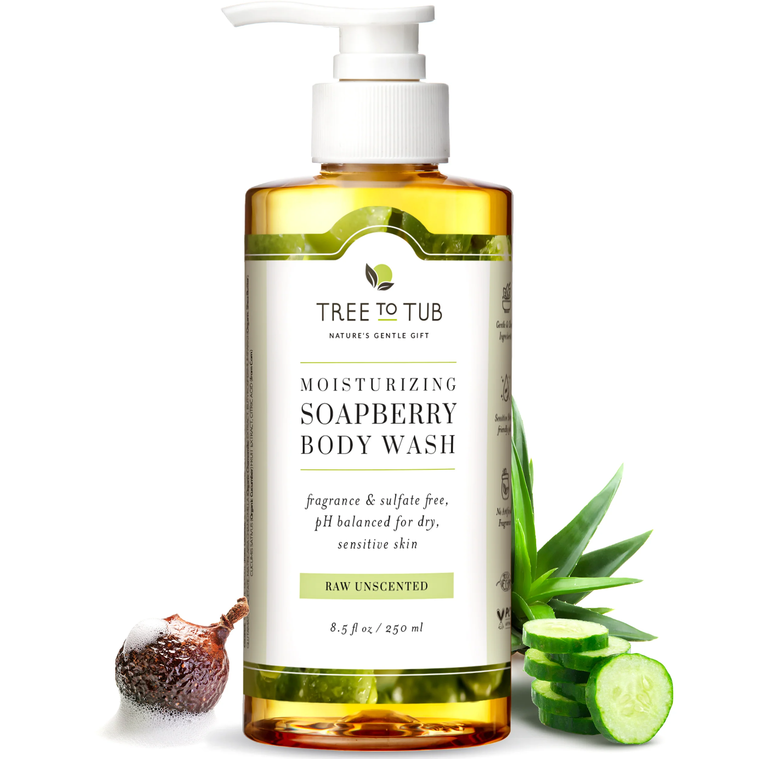 Convenient Tree To Tub Gentle Body Wash for Sensitive Skin Prestigious