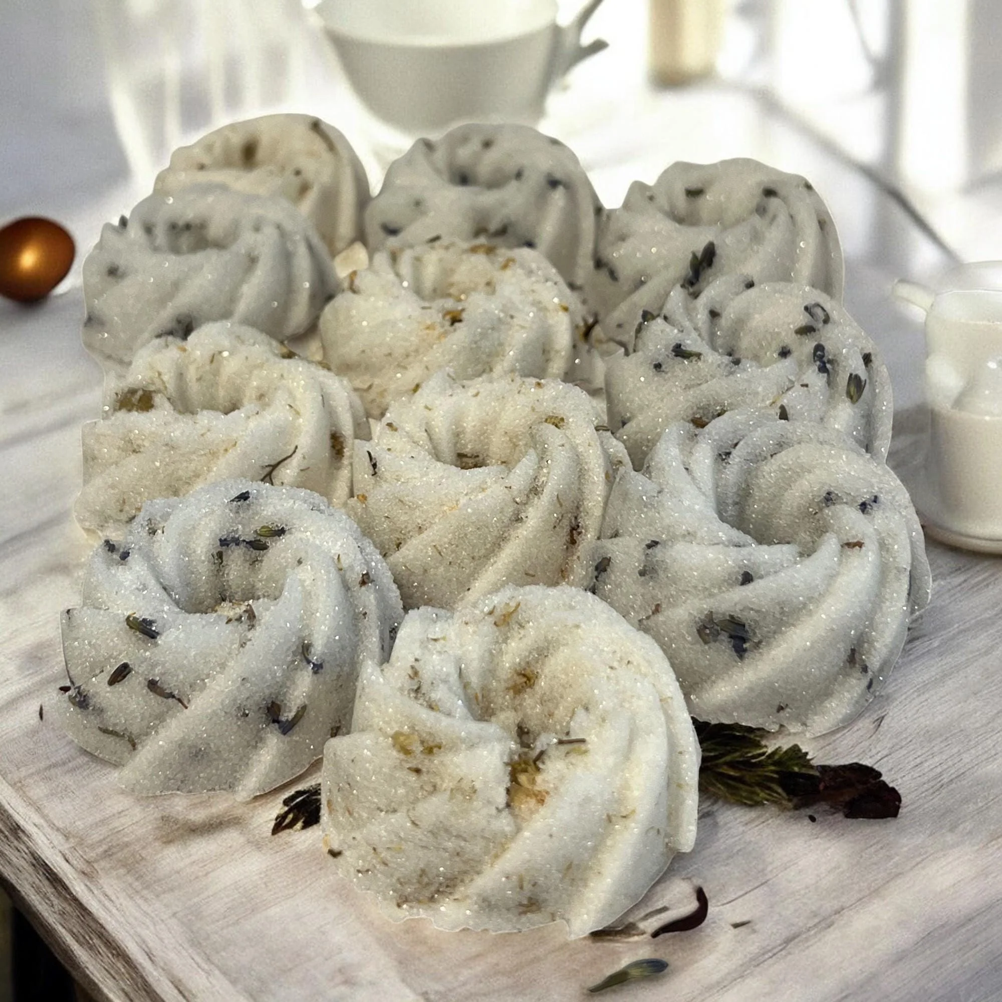 Classic Herb Infused Gourmet Sugar Cubes Tea Coffee Flavor Enhancer Exclusive