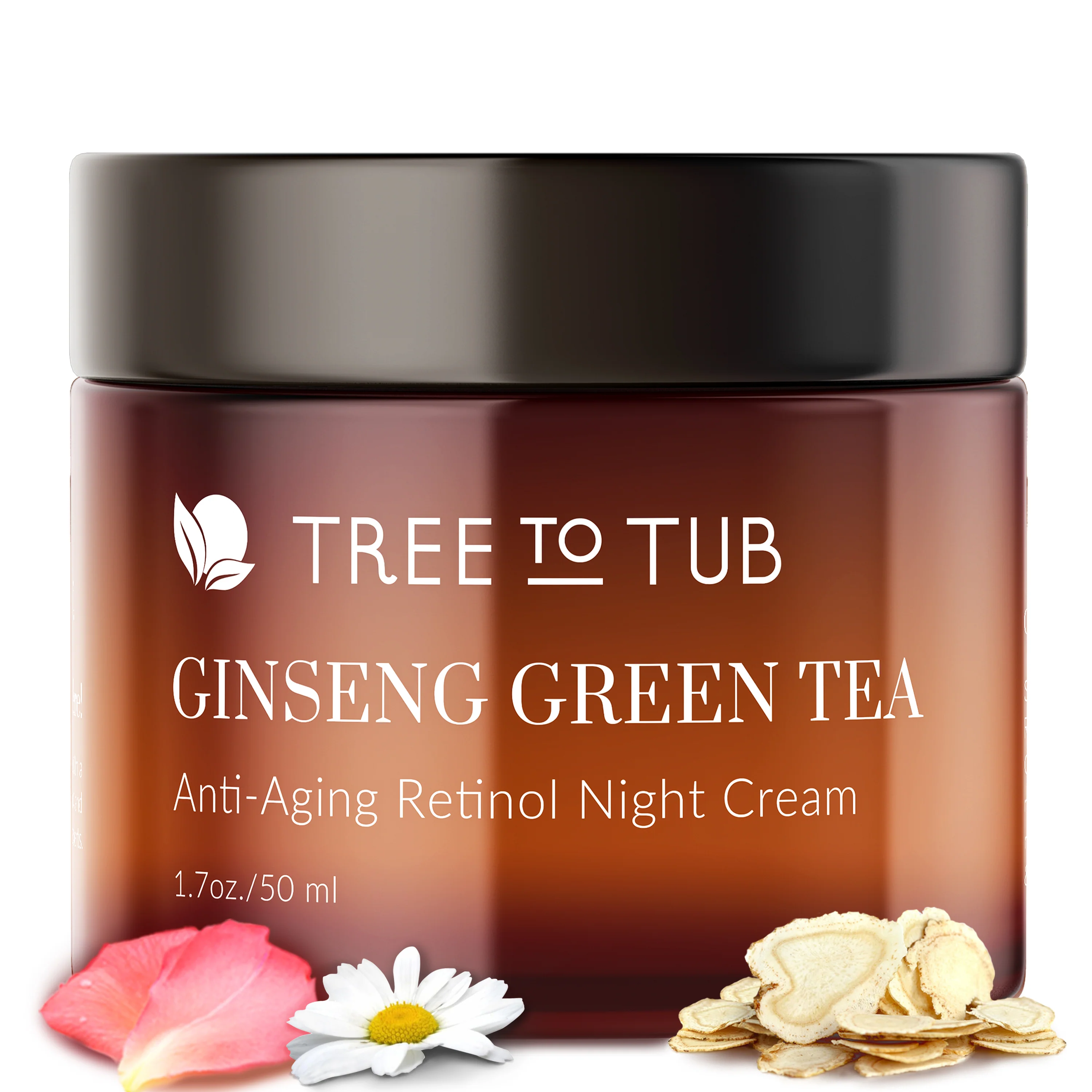 Advanced Tree To Tub Anti-Aging Hyaluronic Acid Retinol Night Cream Environmentally Friendly
