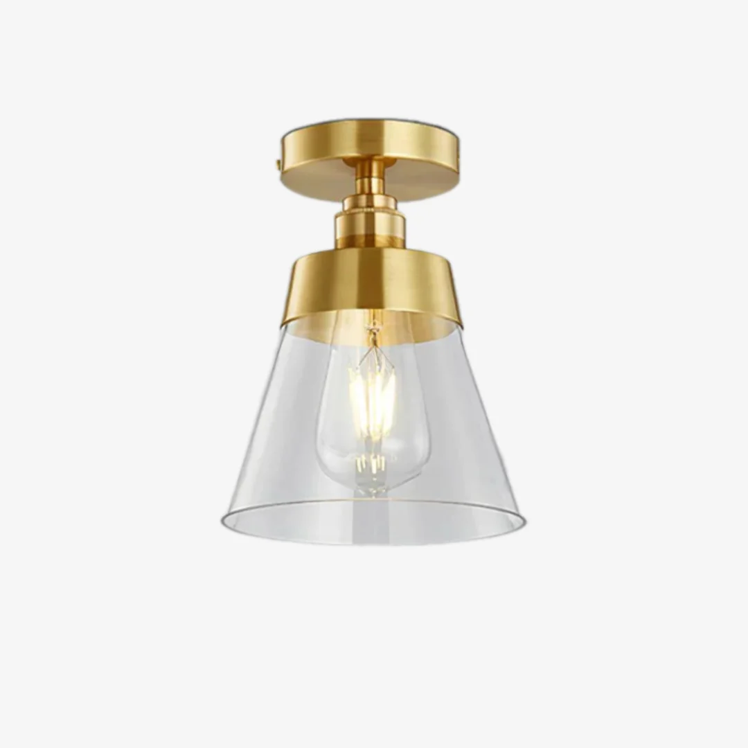 Trendy Horn Glass Ceiling Lamp Proven